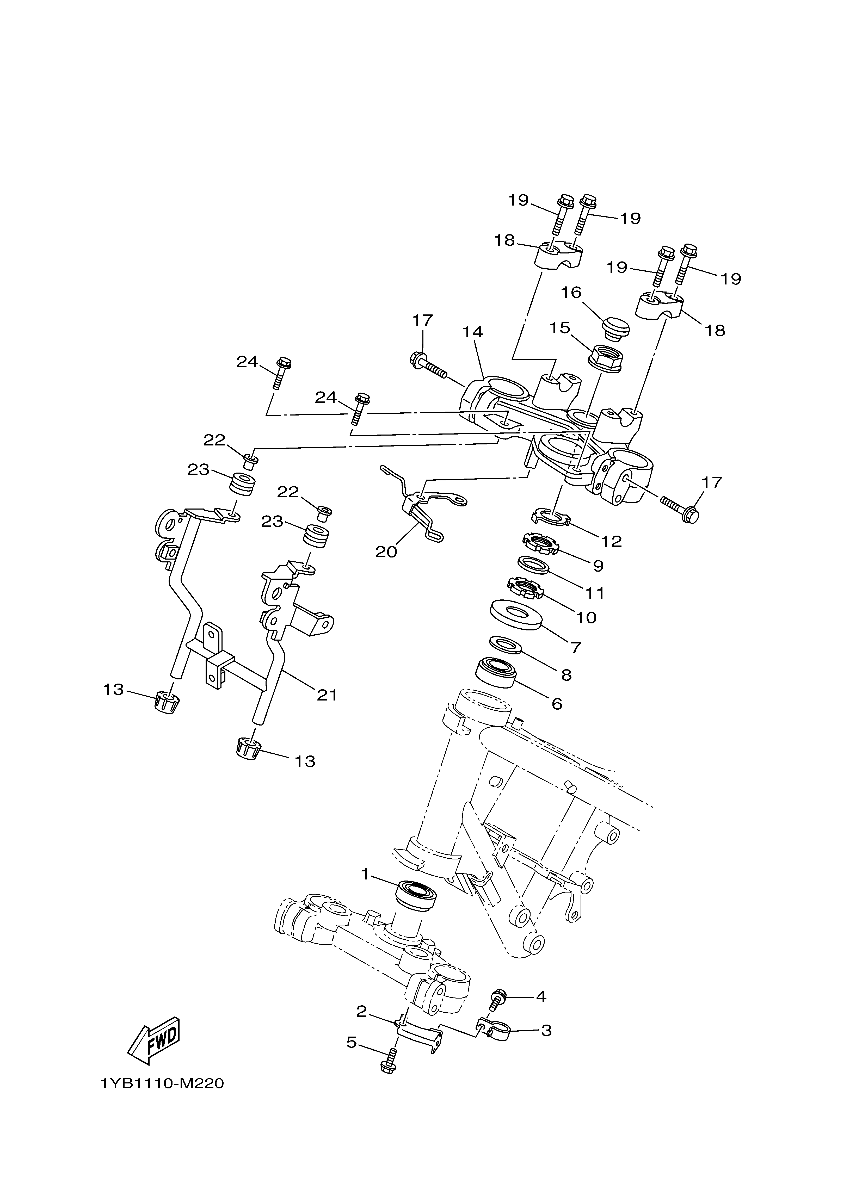 STEERING Diagram terurai
