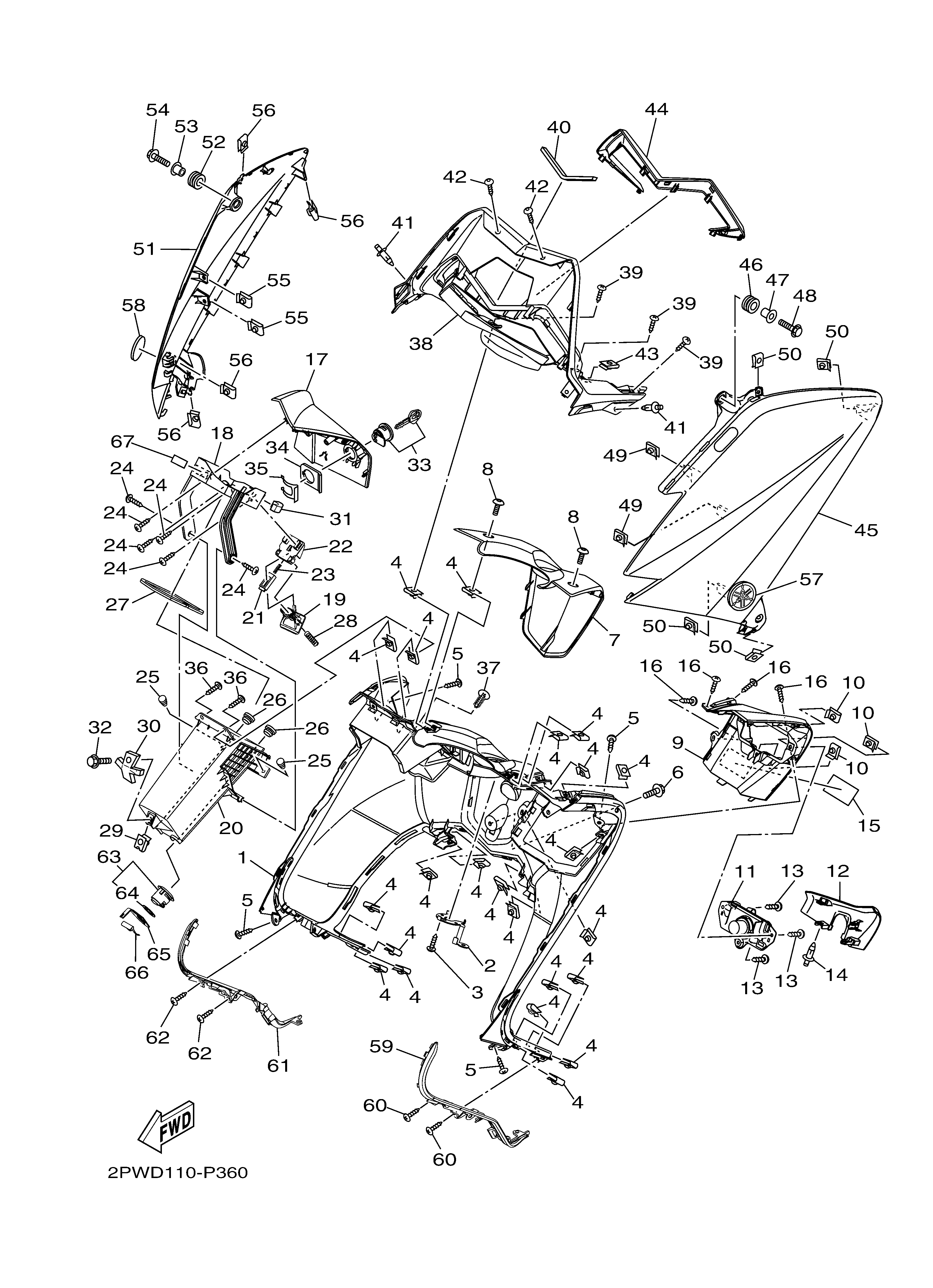 LEG SHIELD Sơ đồ tách chi tiết