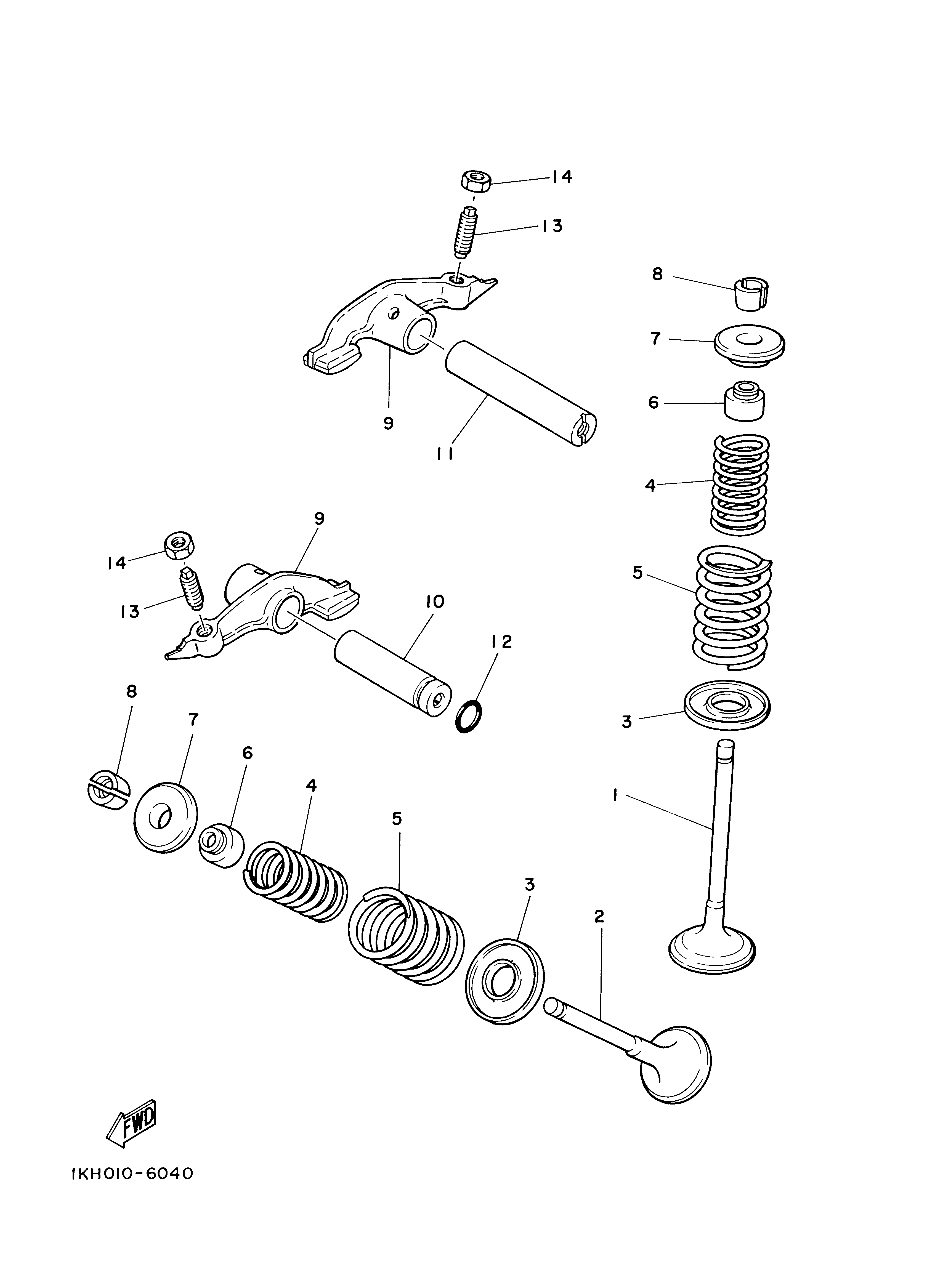 VALVE Sơ đồ tách chi tiết