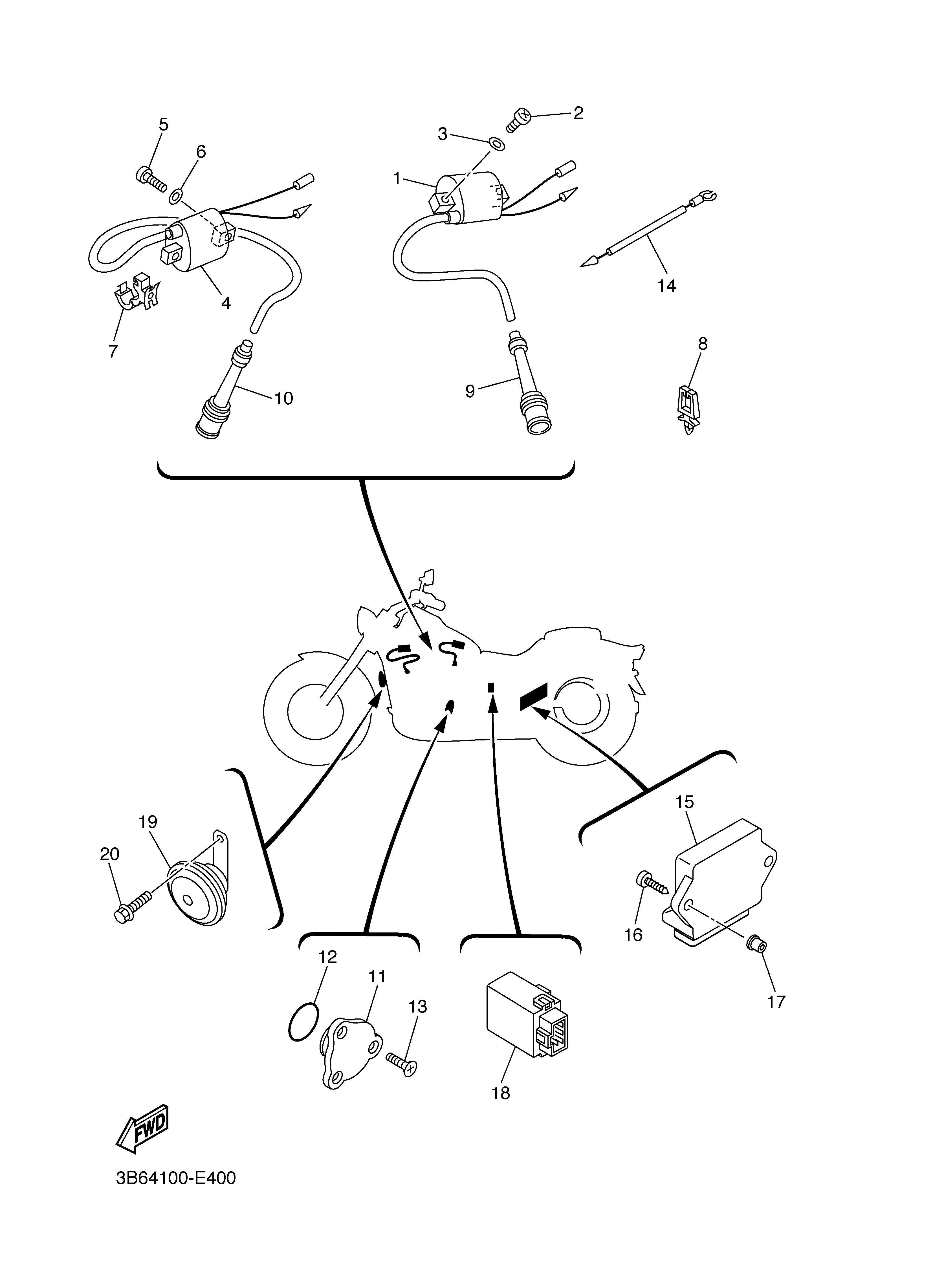 ELECTRICAL 2 Diagram terurai