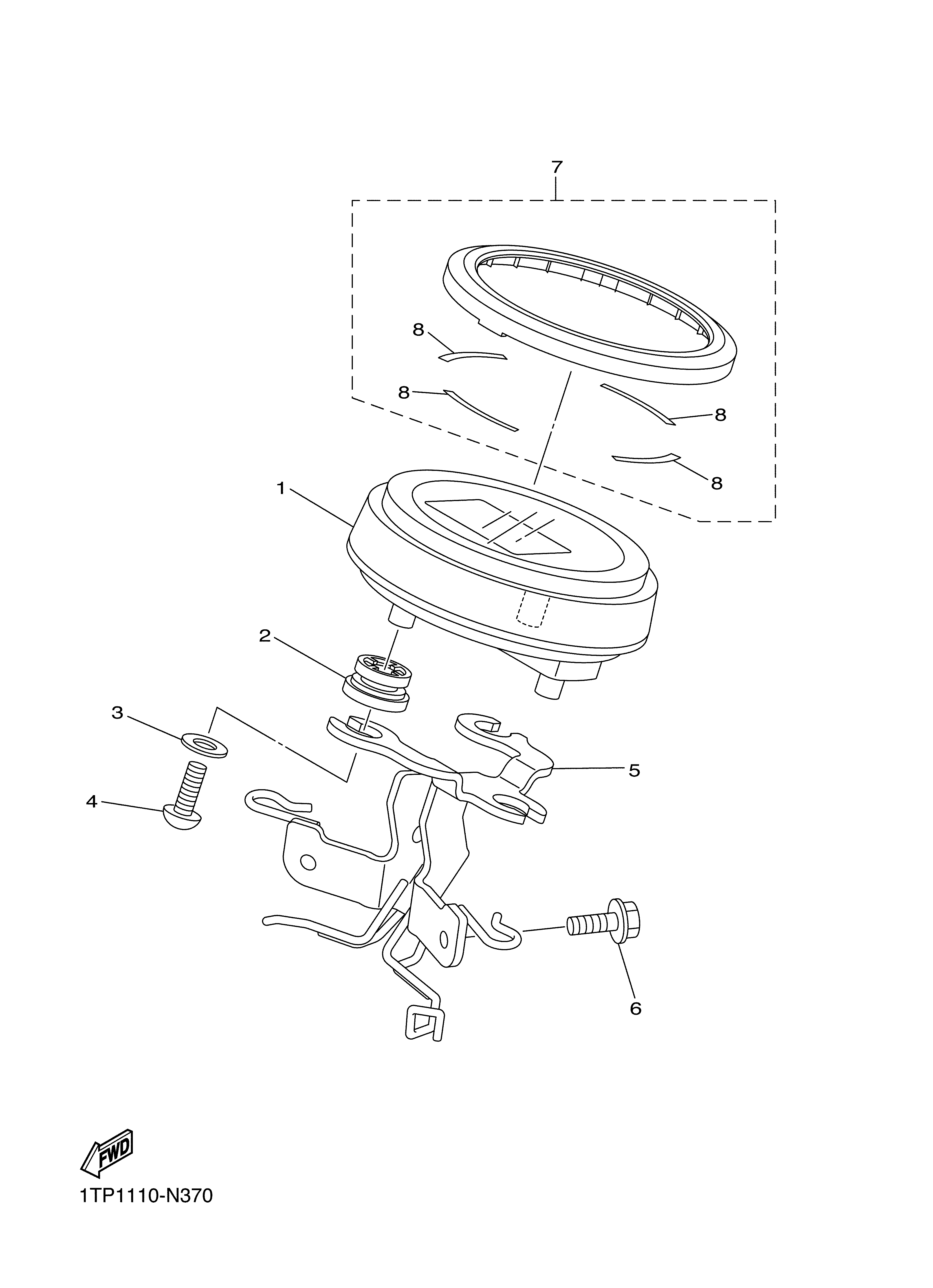METER Exploded diagrams