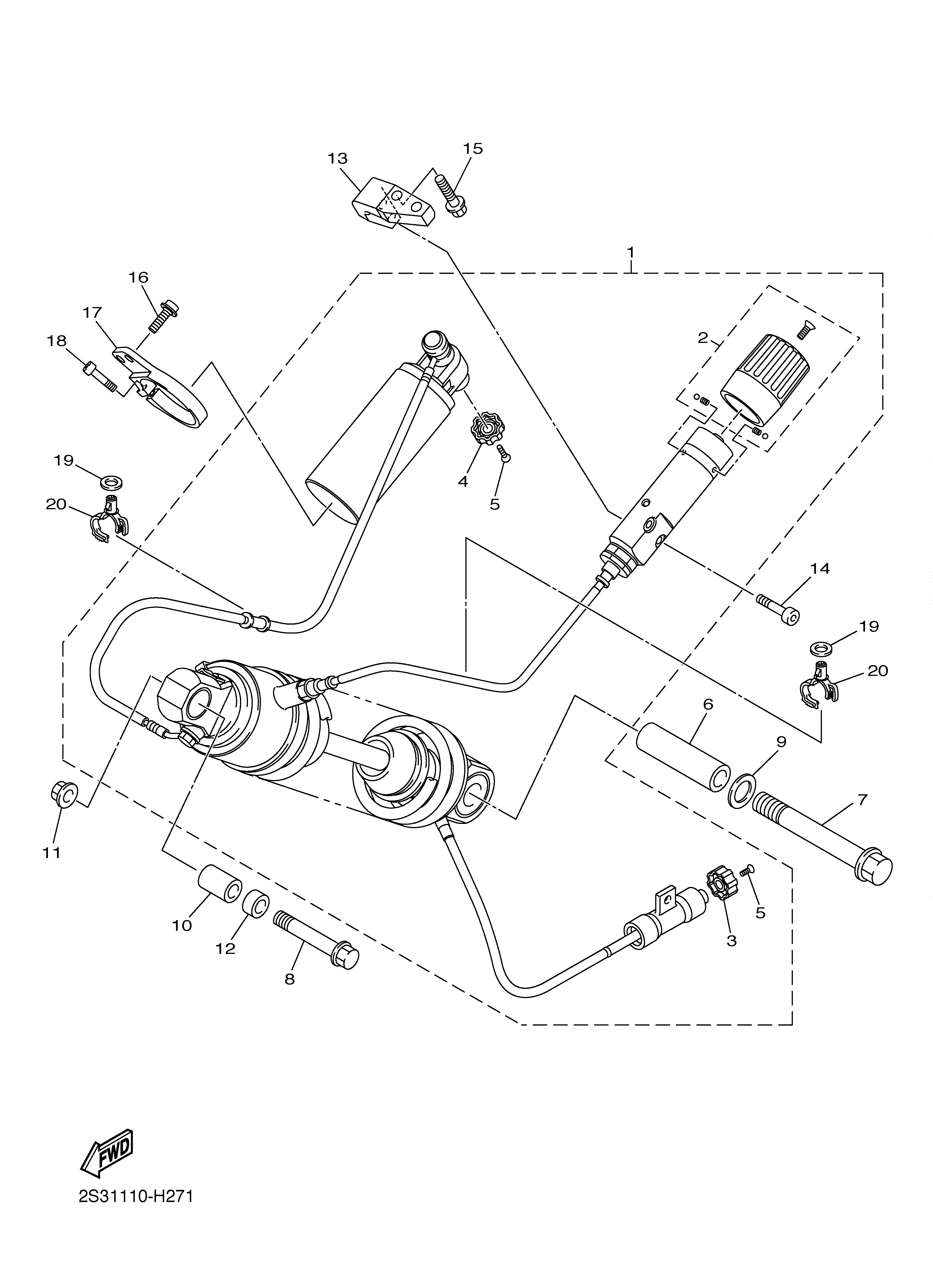 REAR SUSPENSION Exploded diagrams
