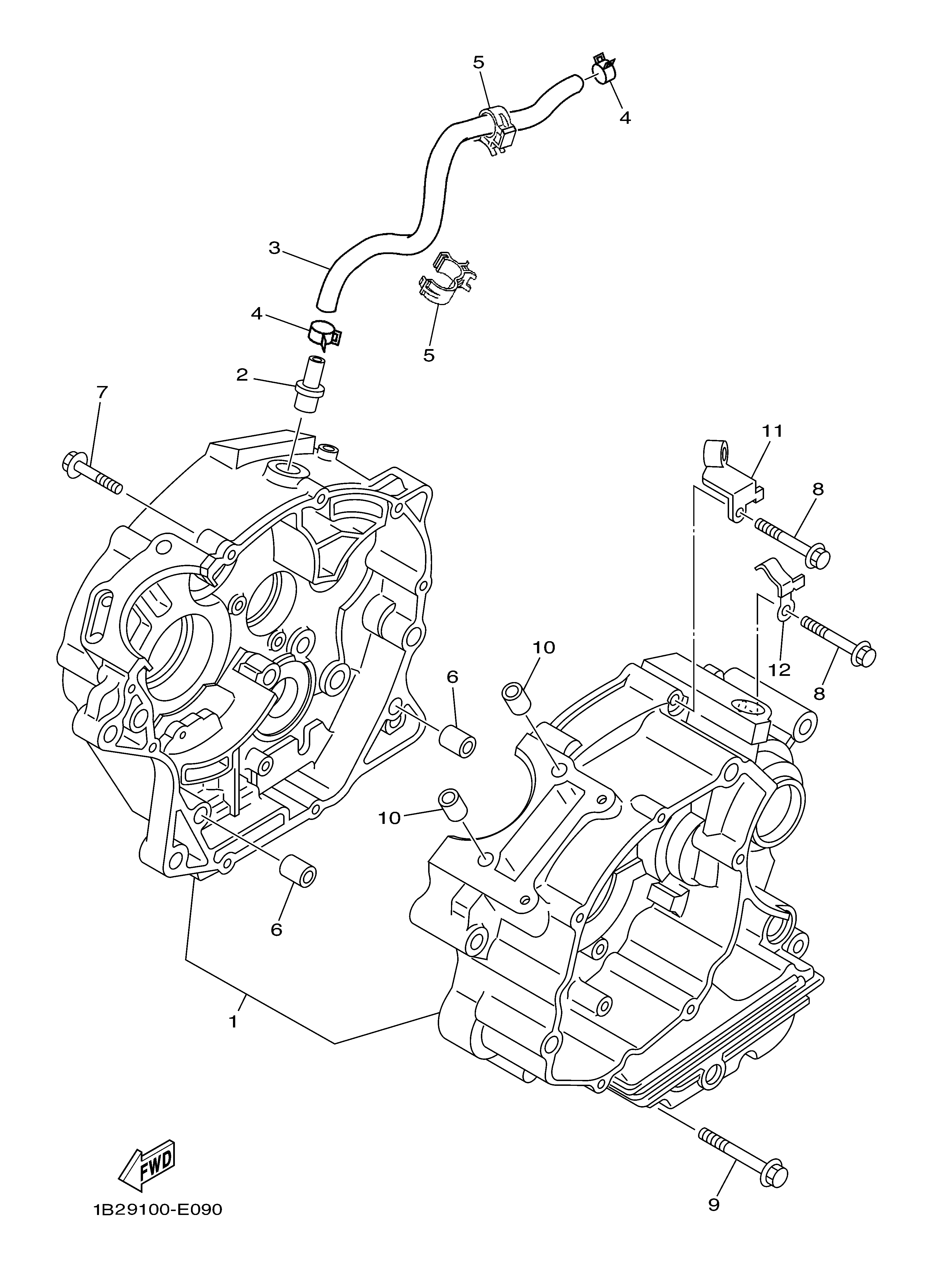 CRANKCASE Despieces