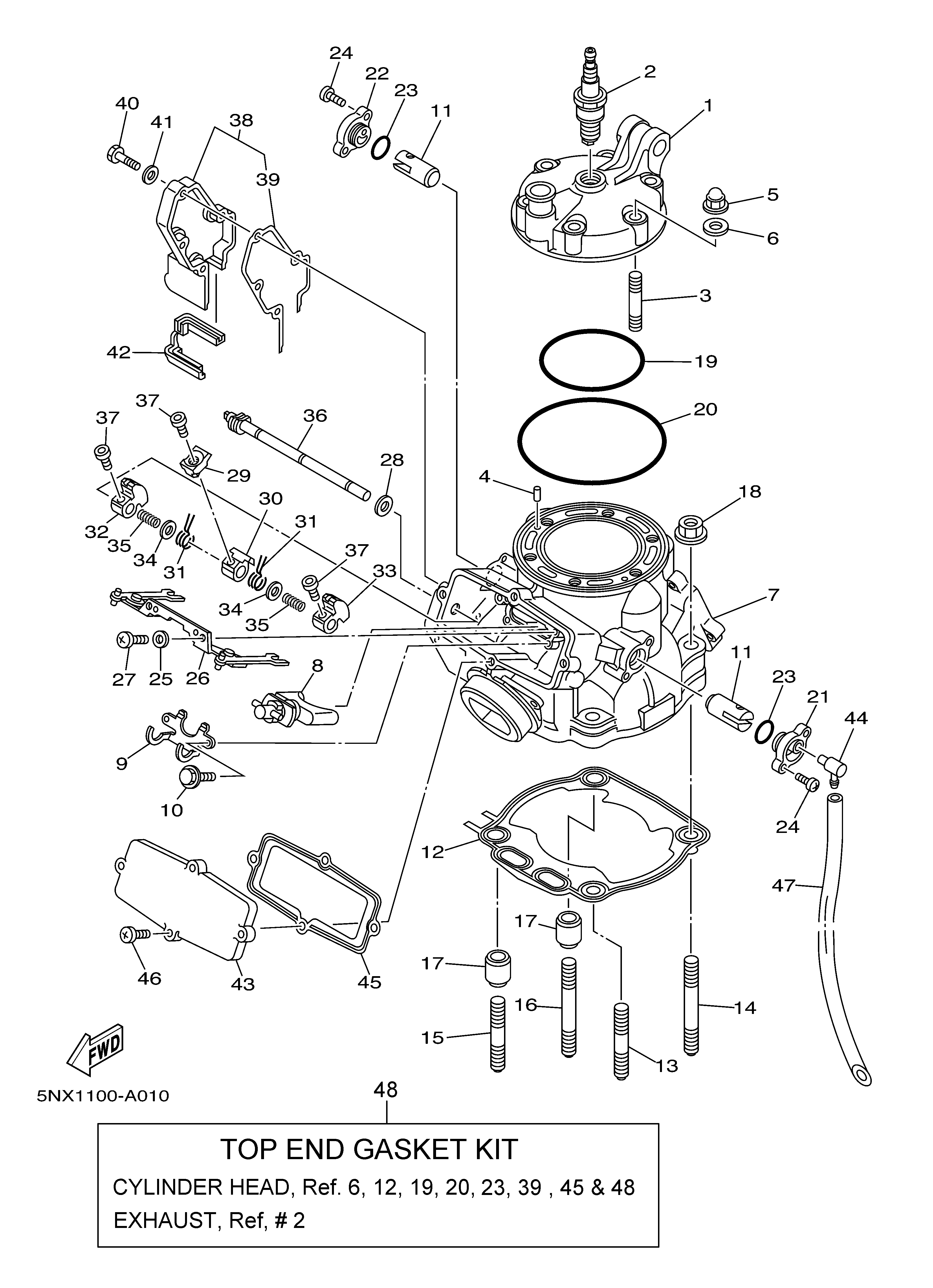 CYLINDER HEAD Exploded diagrams
