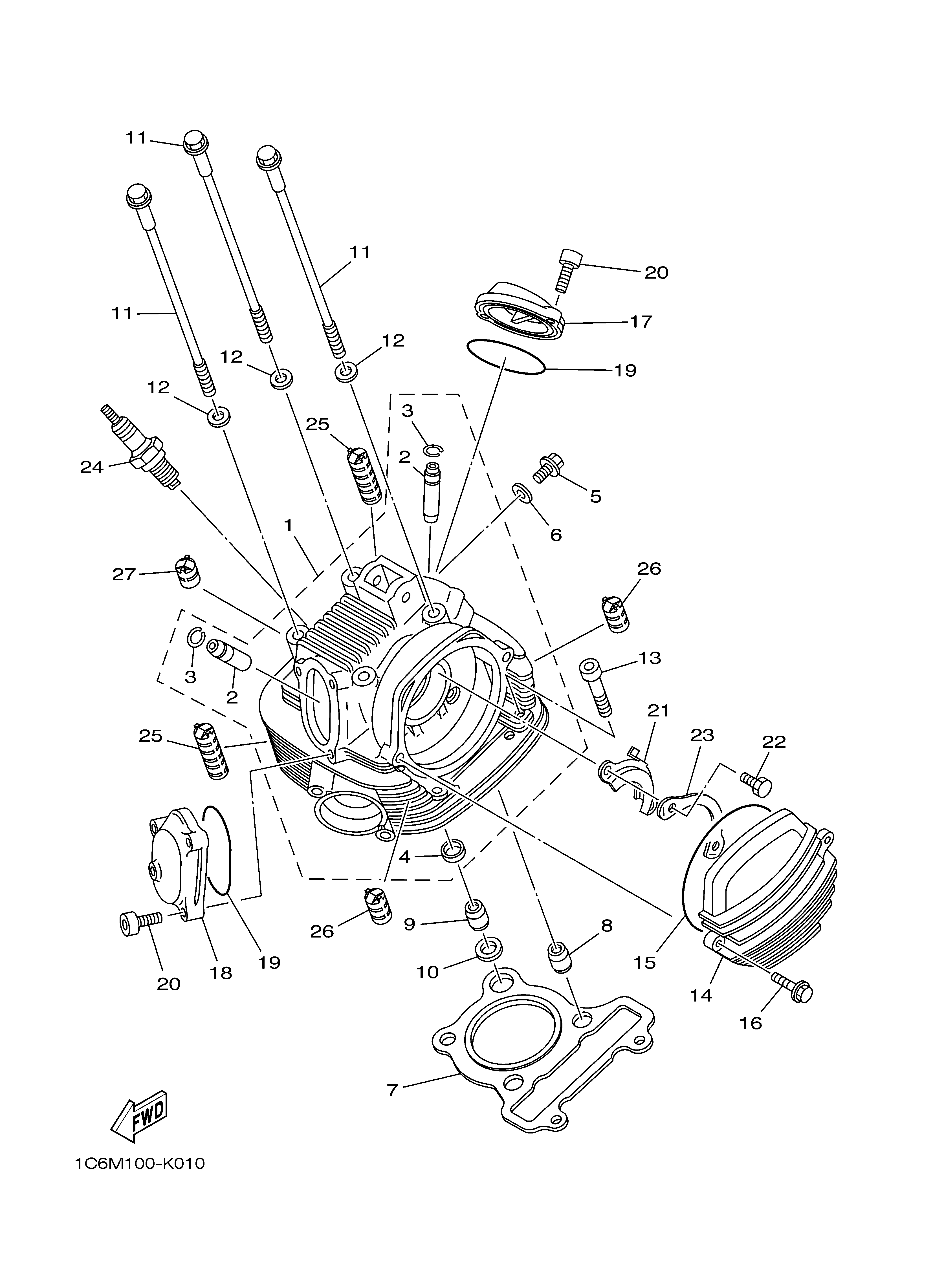 CYLINDER HEAD Despieces