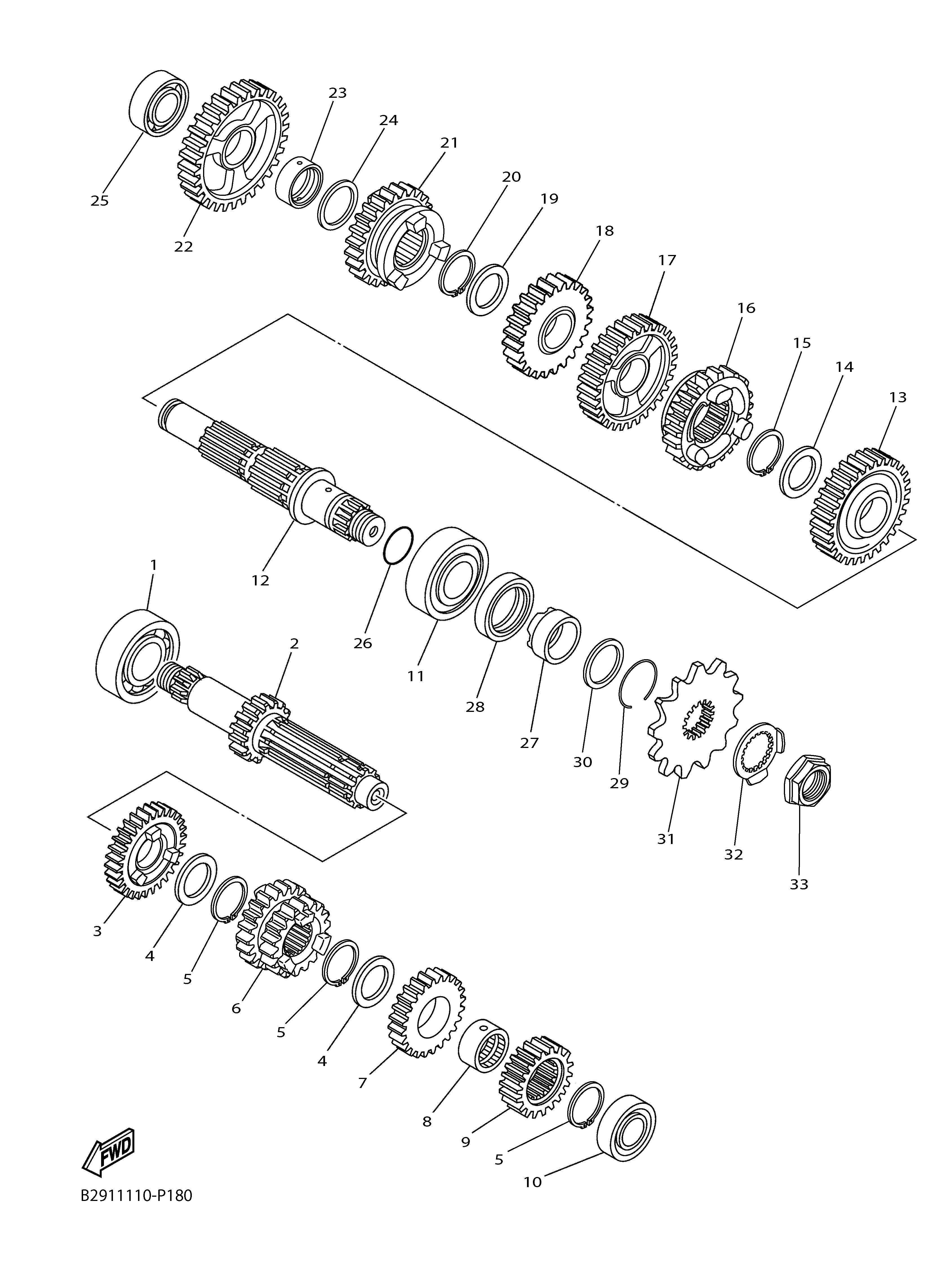 TRANSMISSION Despieces