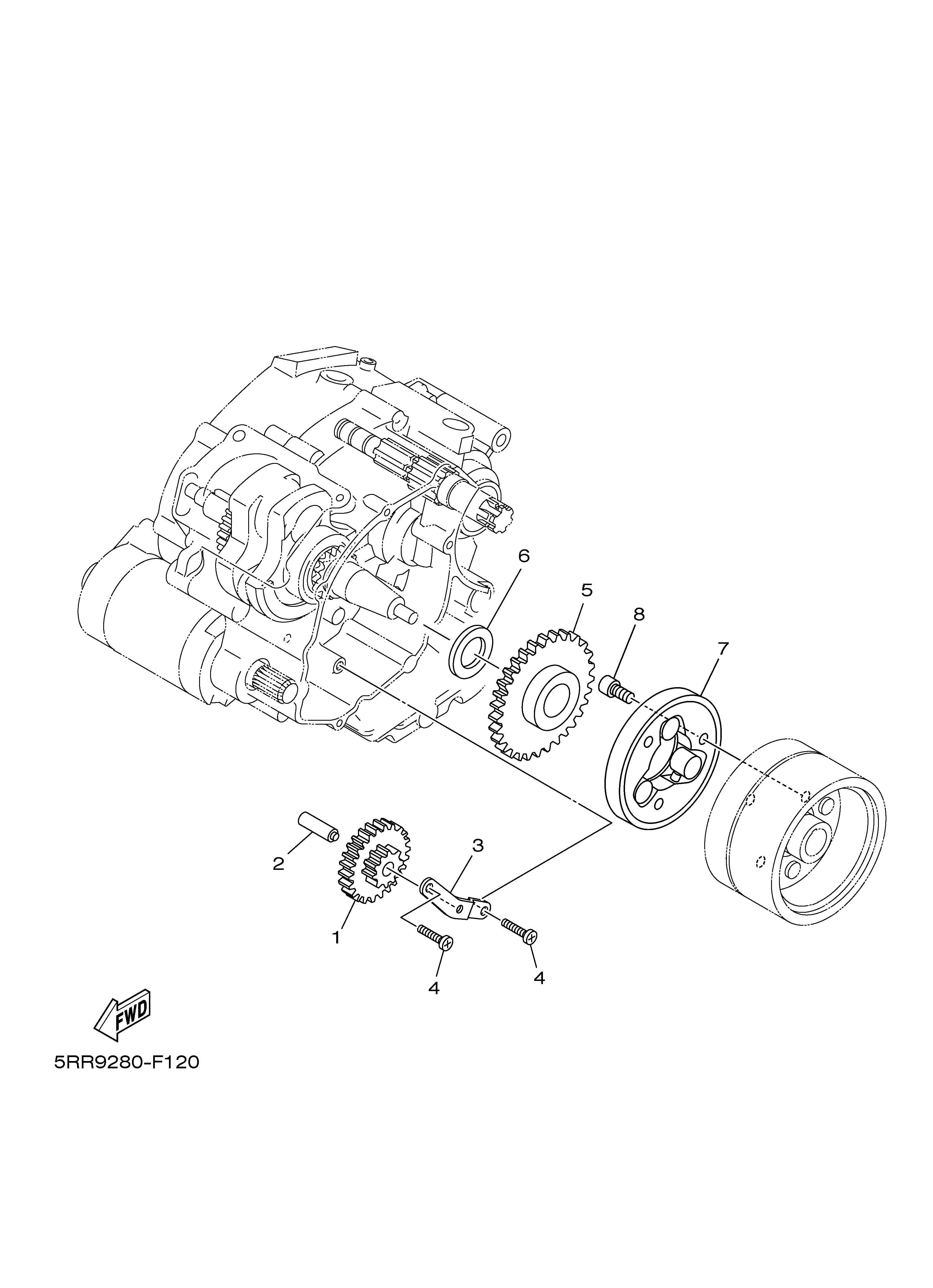 STARTER CLUTCH Despieces