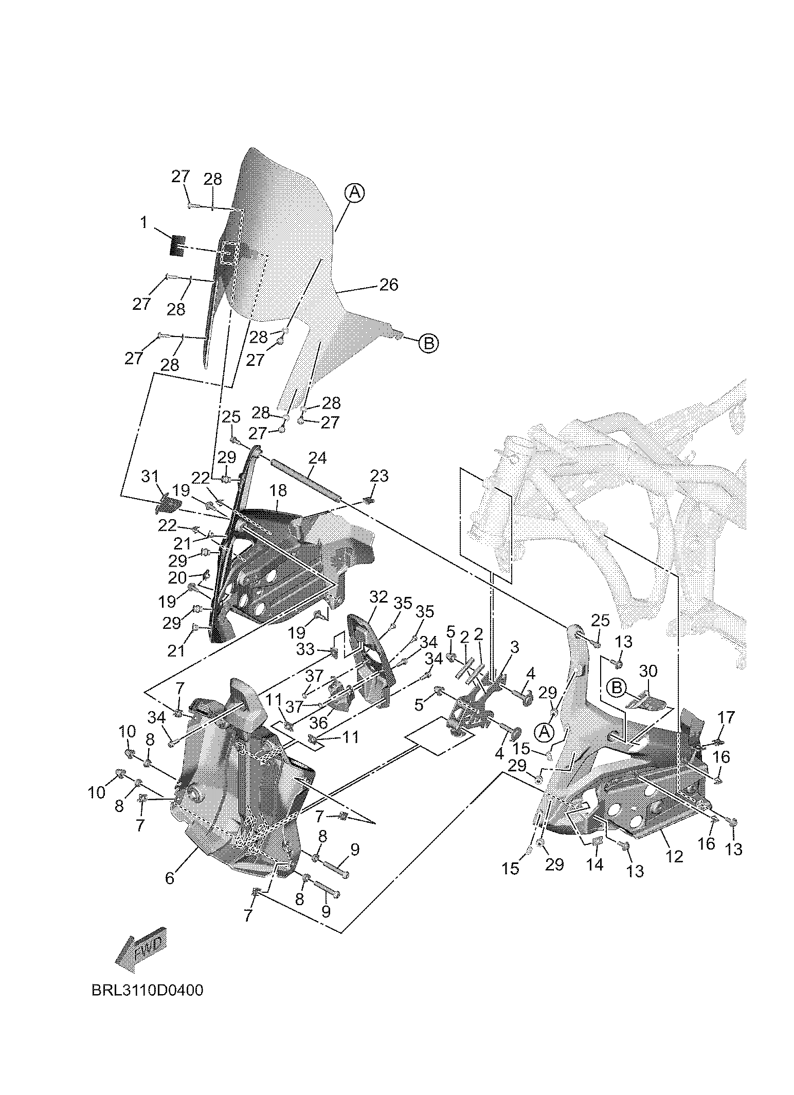COWLING 1 Despieces