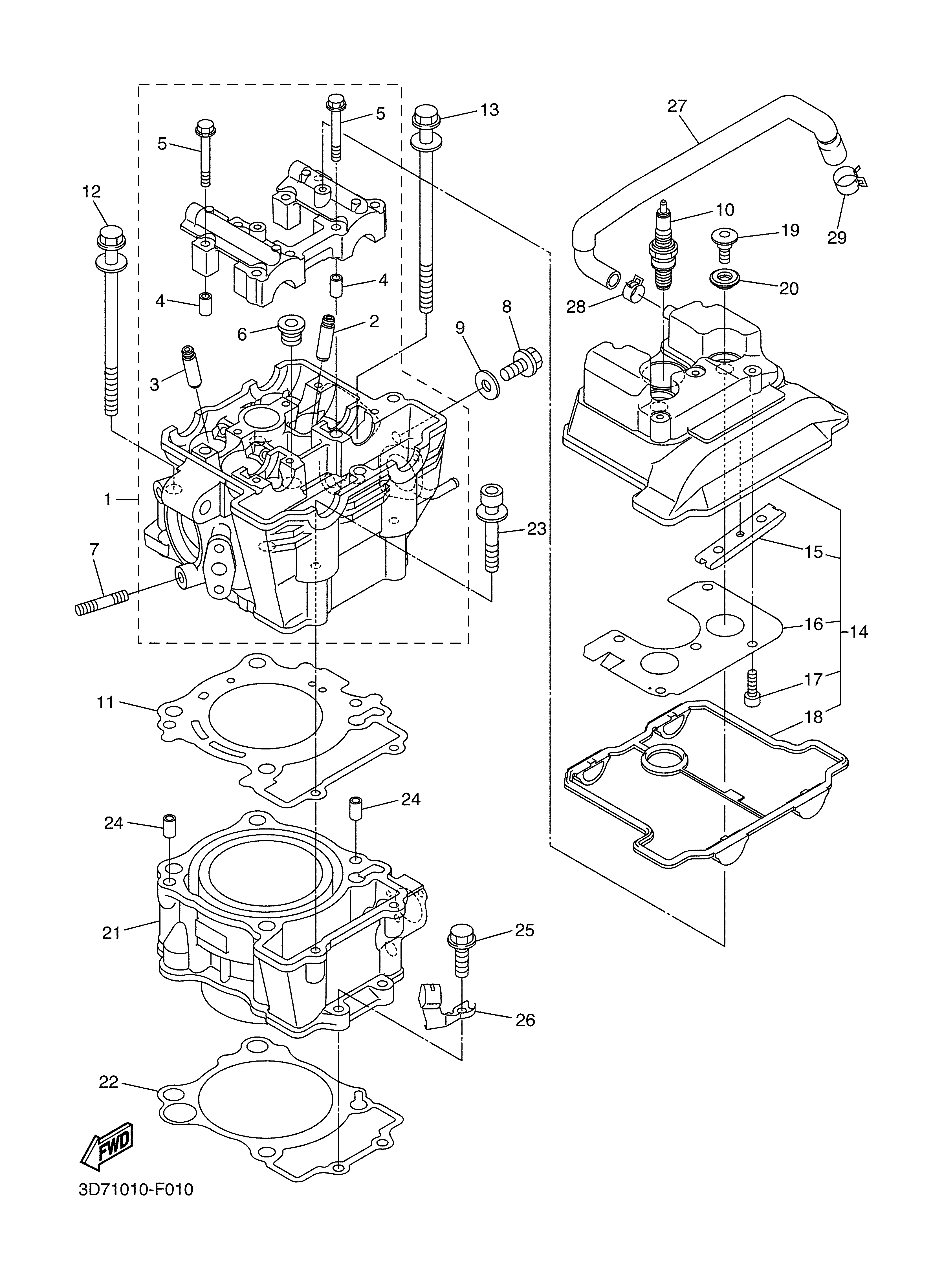 CYLINDER Despieces