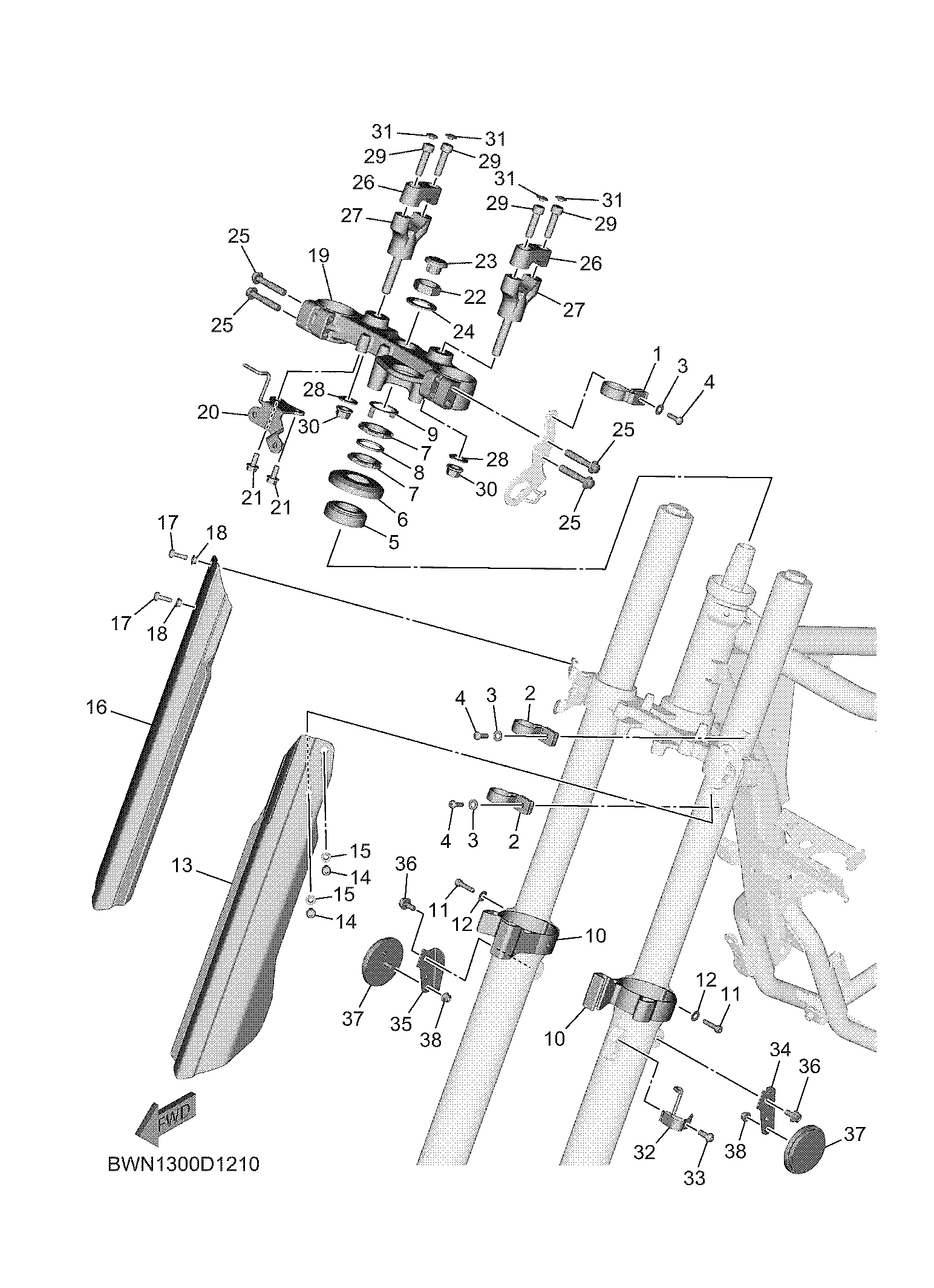 STEERING Exploded diagrams