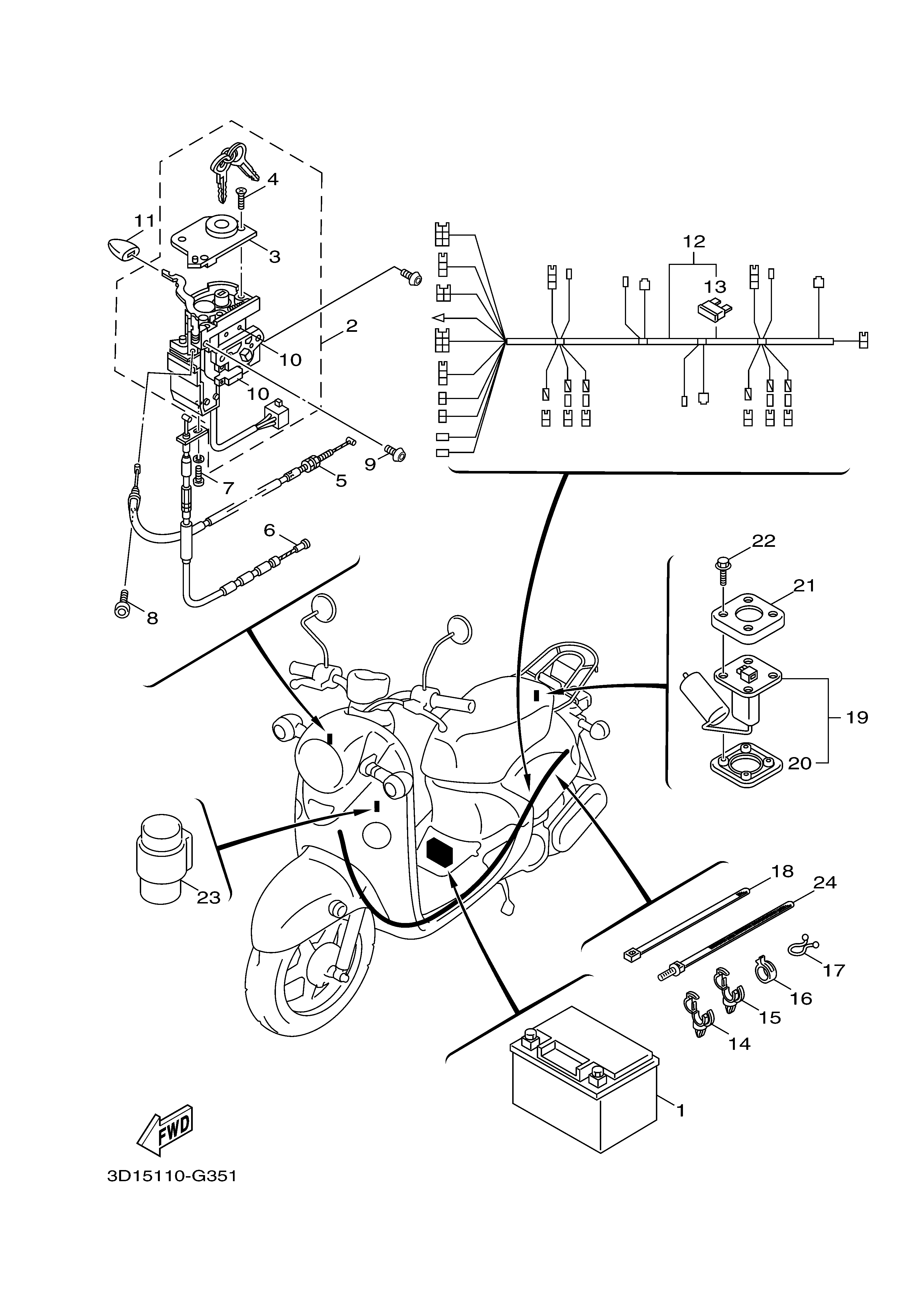 ELECTRICAL 2 ภาพแยกชิ้นส่วน