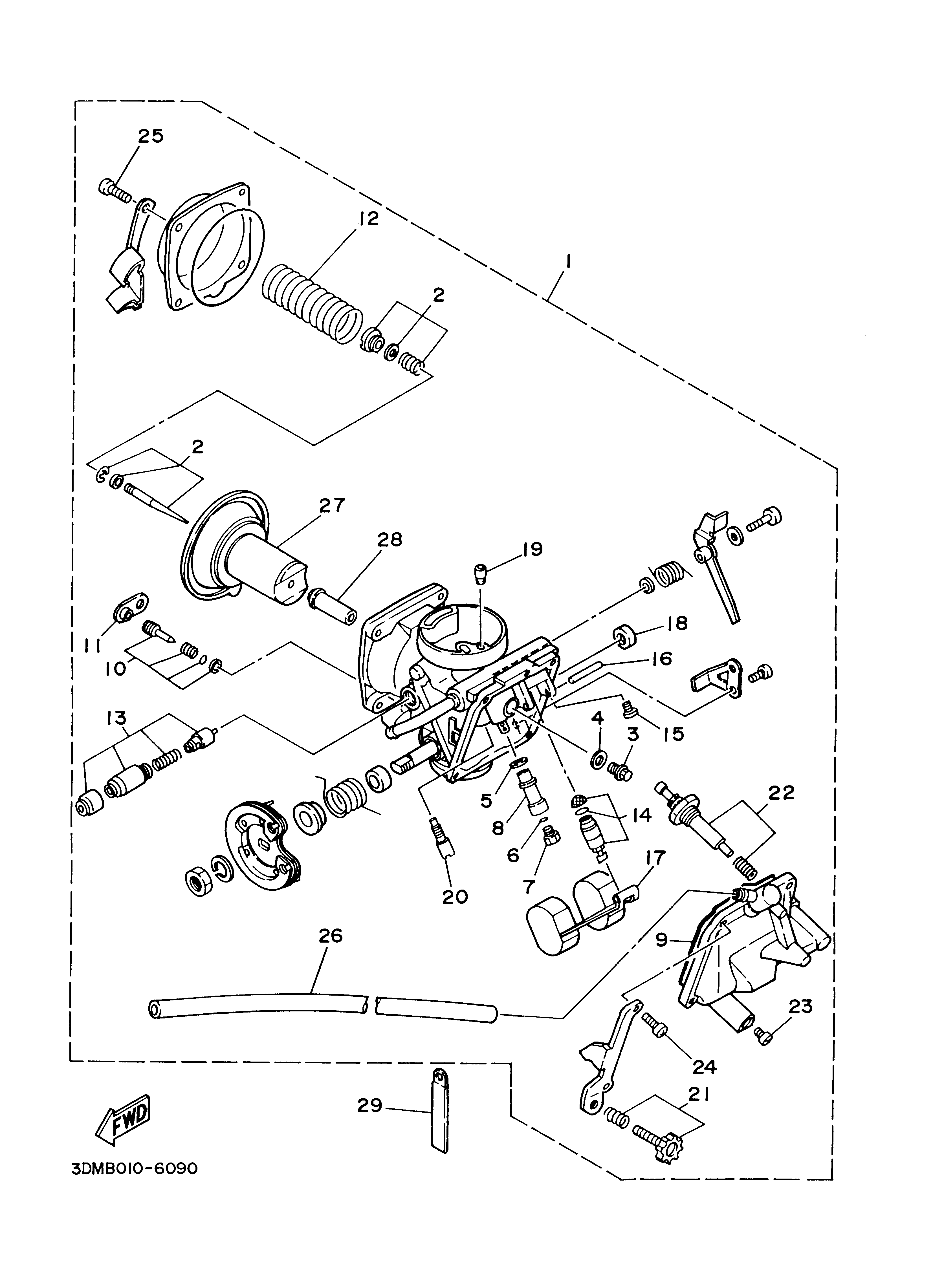 CARBURETOR Despieces
