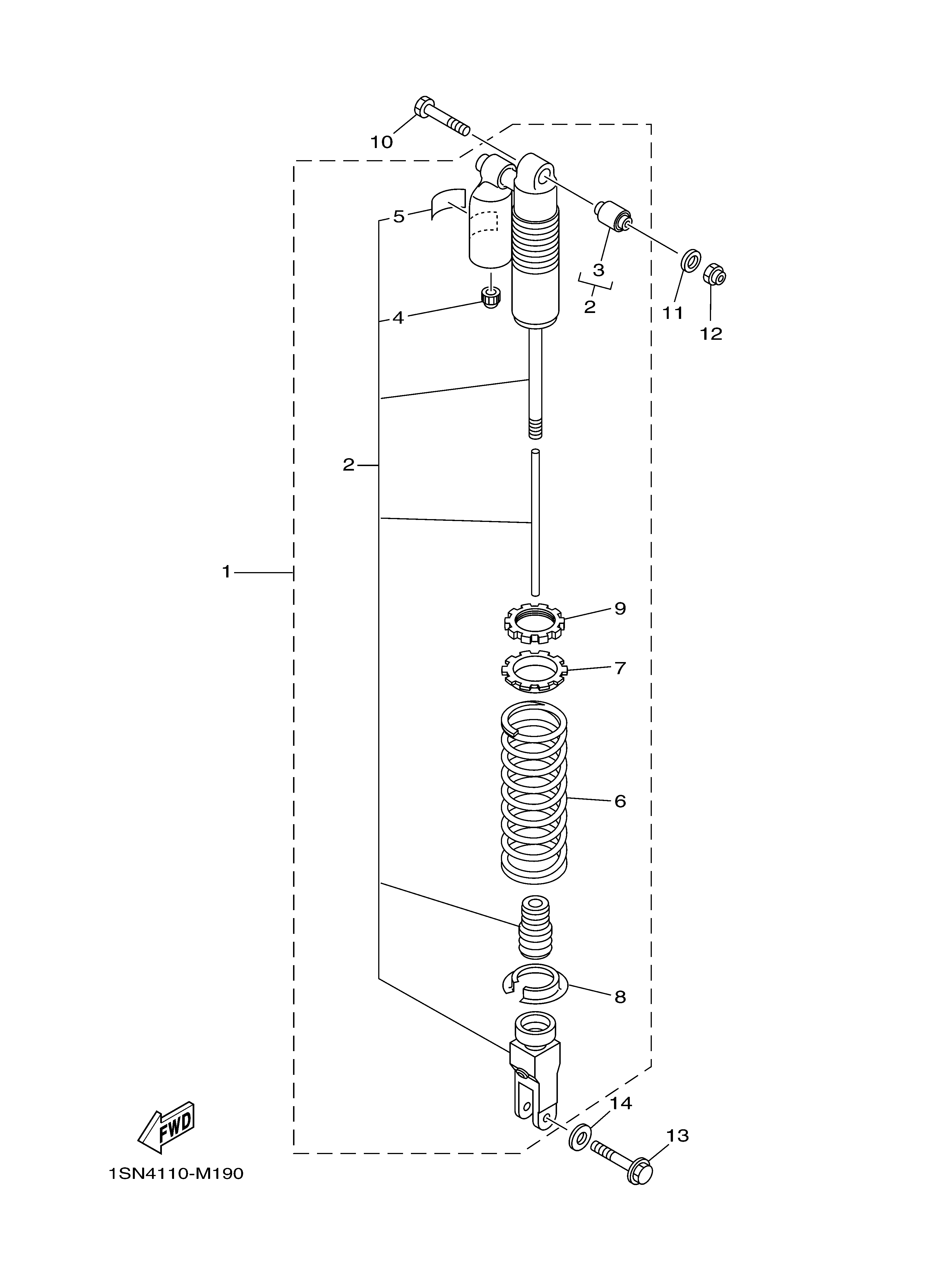 REAR SUSPENSION 爆炸图
