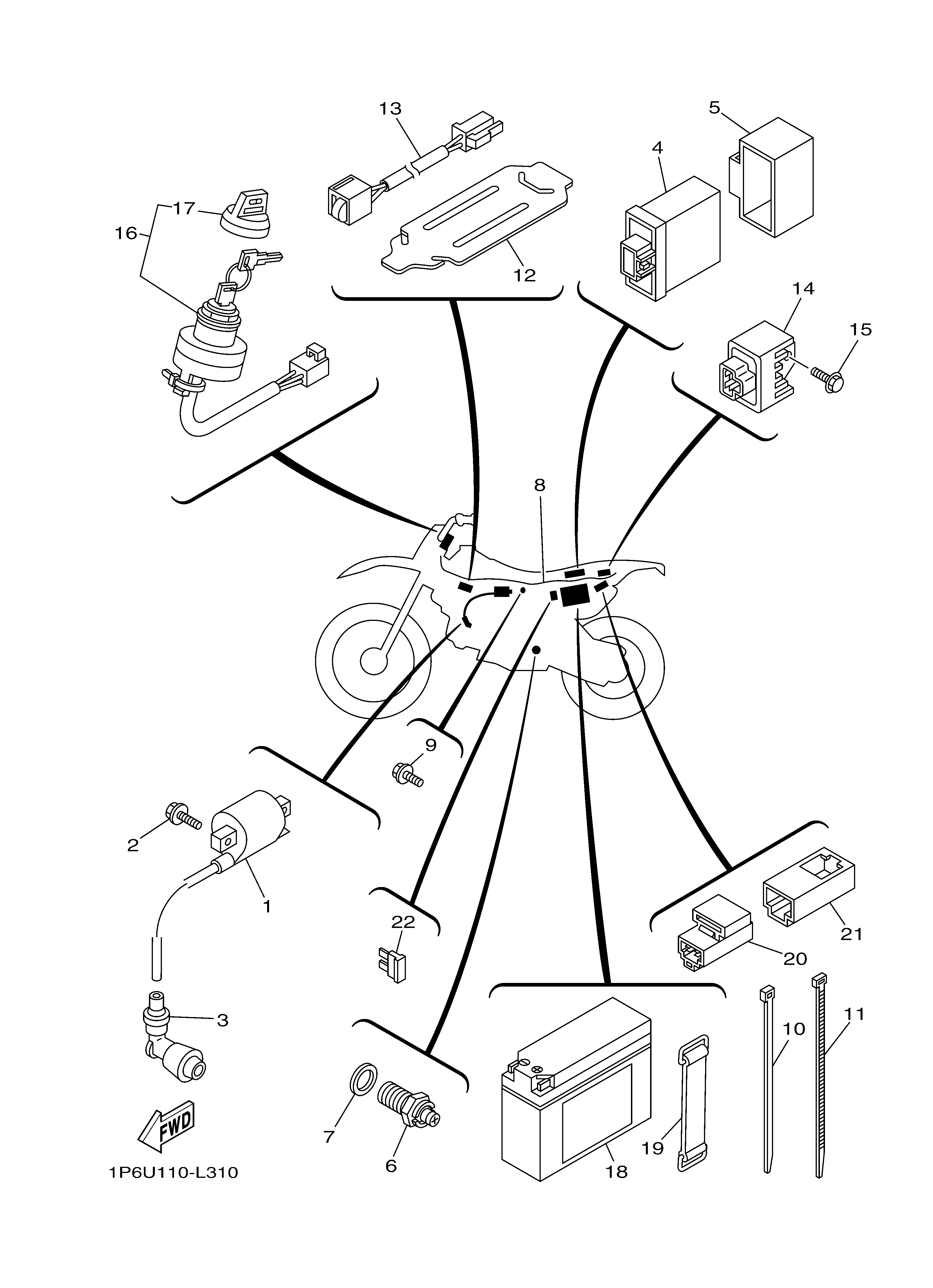 ELECTRICAL 1 Diagram terurai