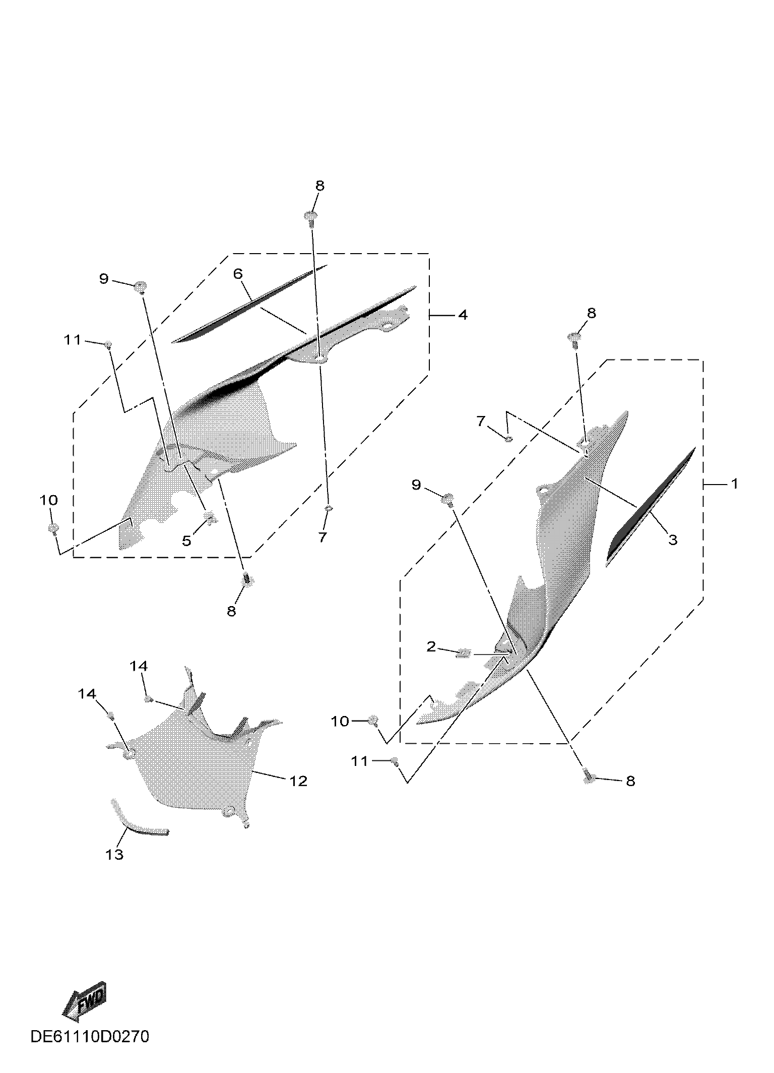 SIDE COVER Despieces