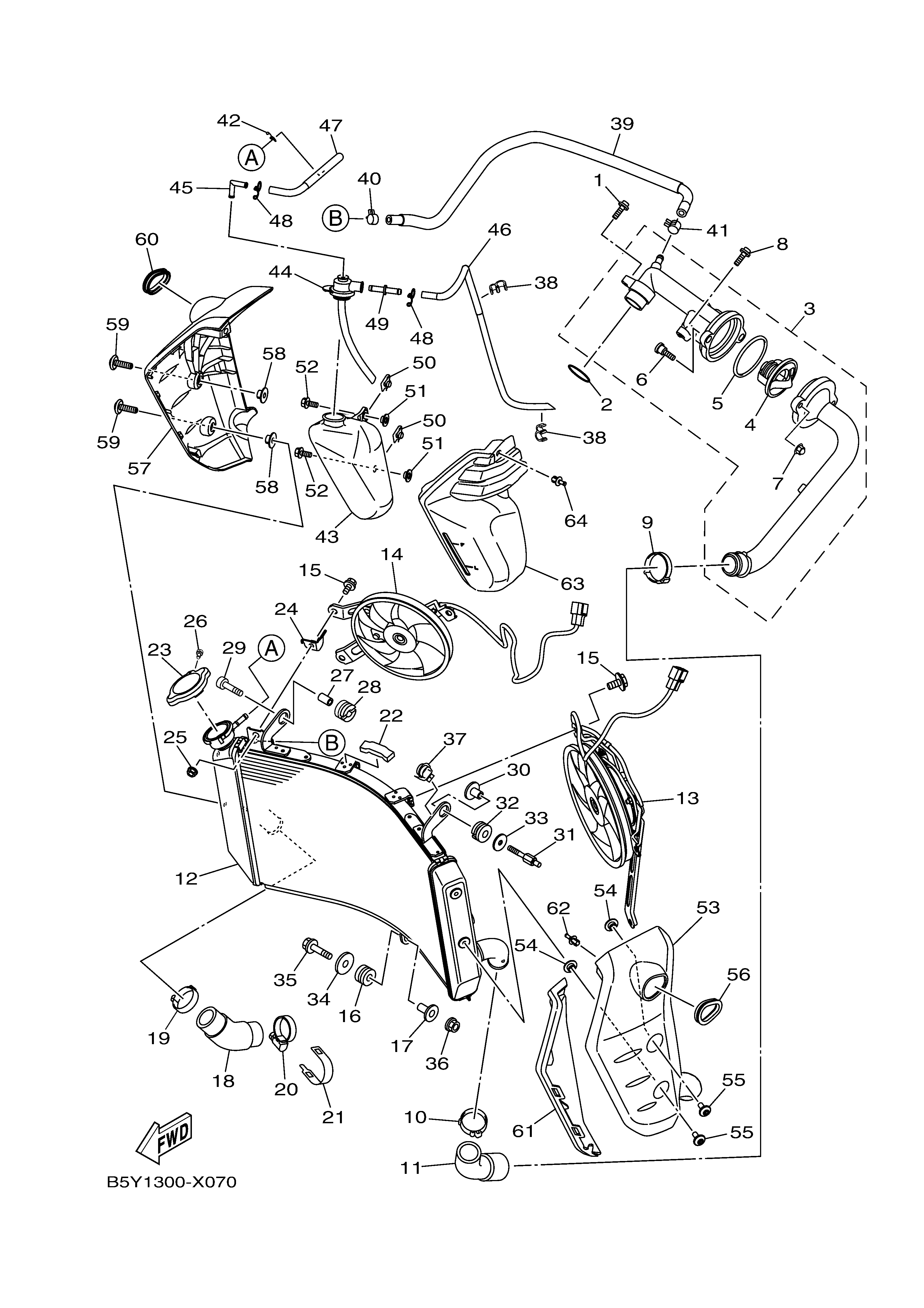 RADIATOR & HOSE Despieces