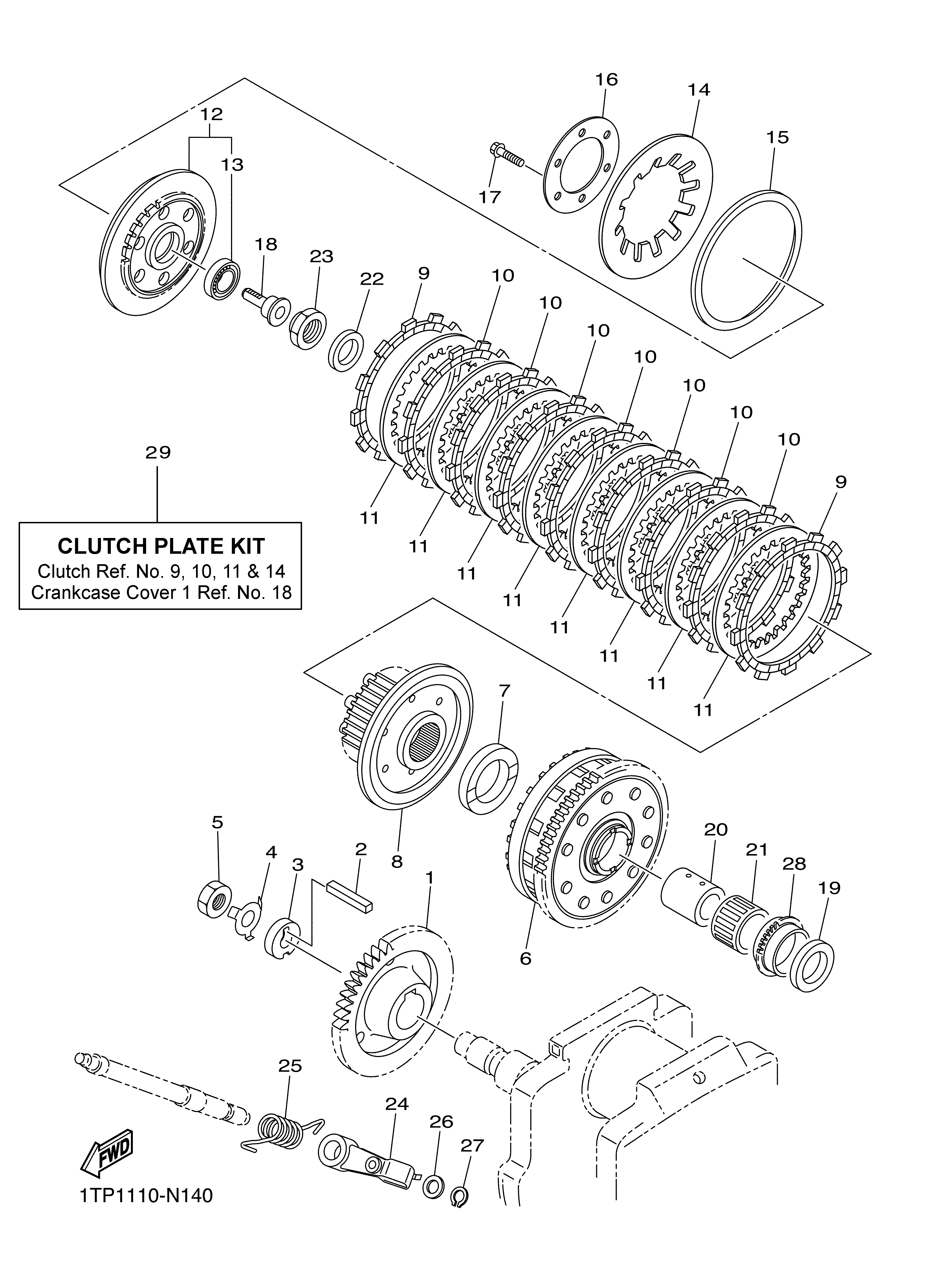 CLUTCH Despieces