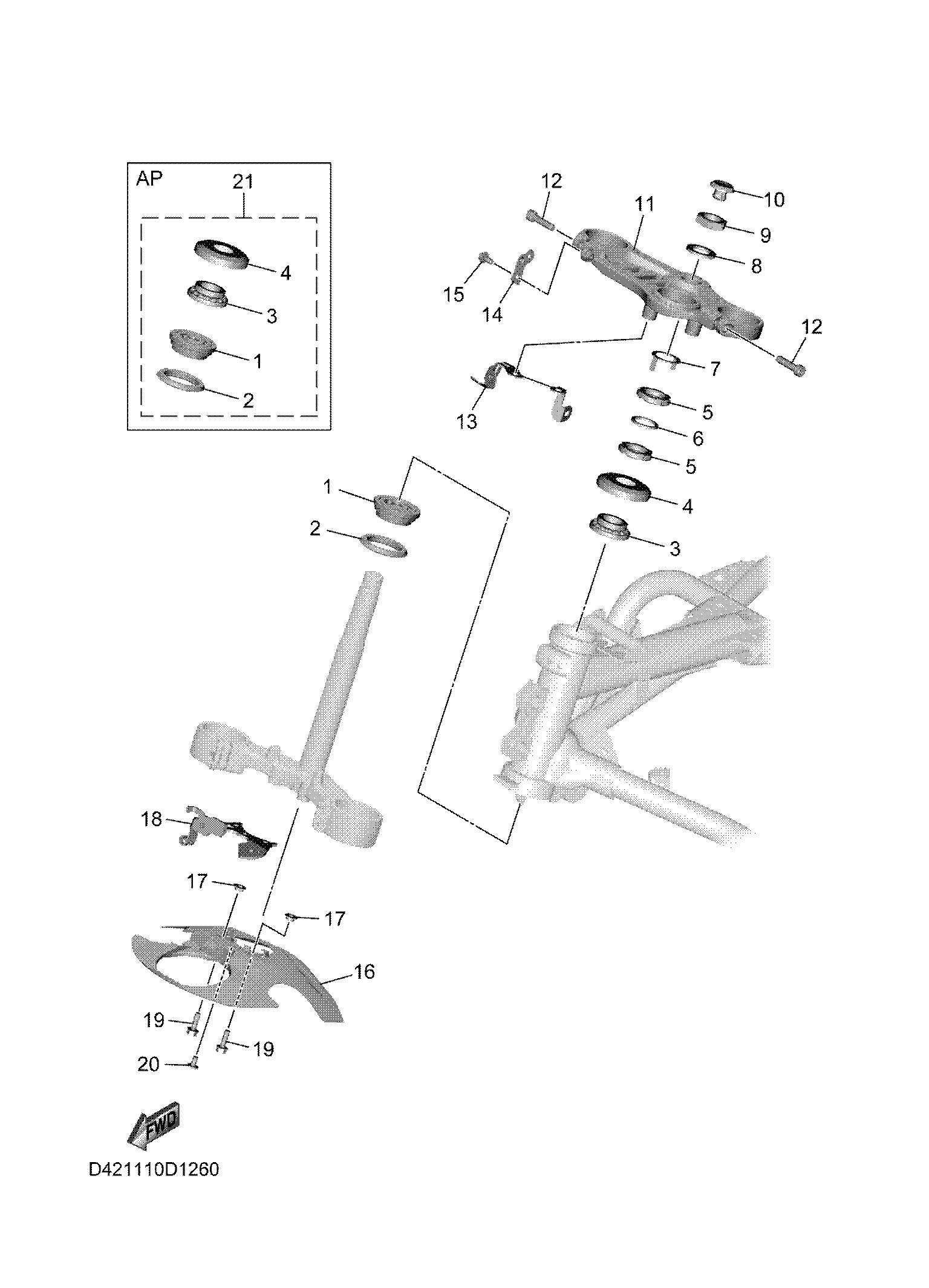 STEERING Vistas explodidas