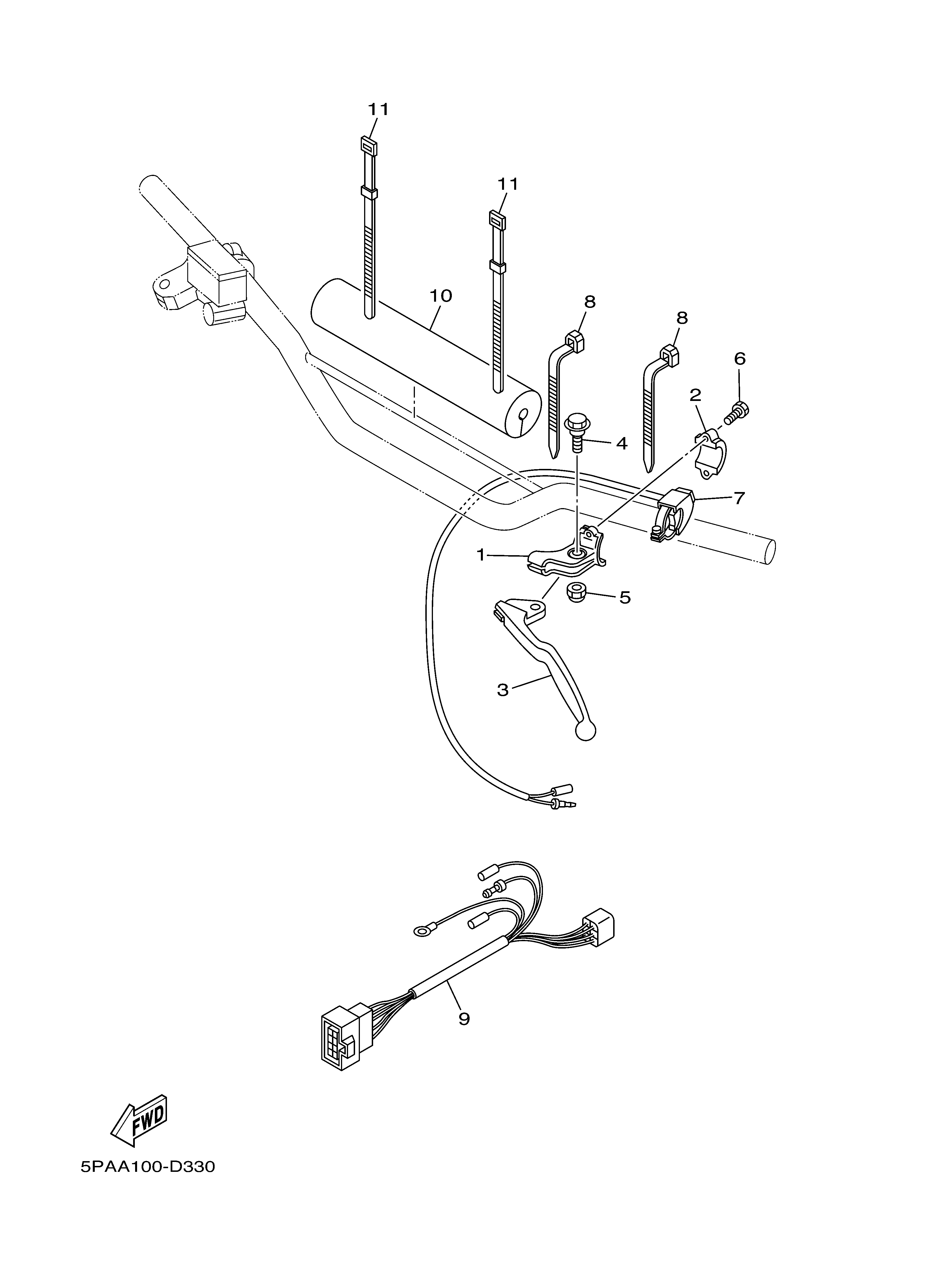HANDLE SWITCH LEVER Despieces