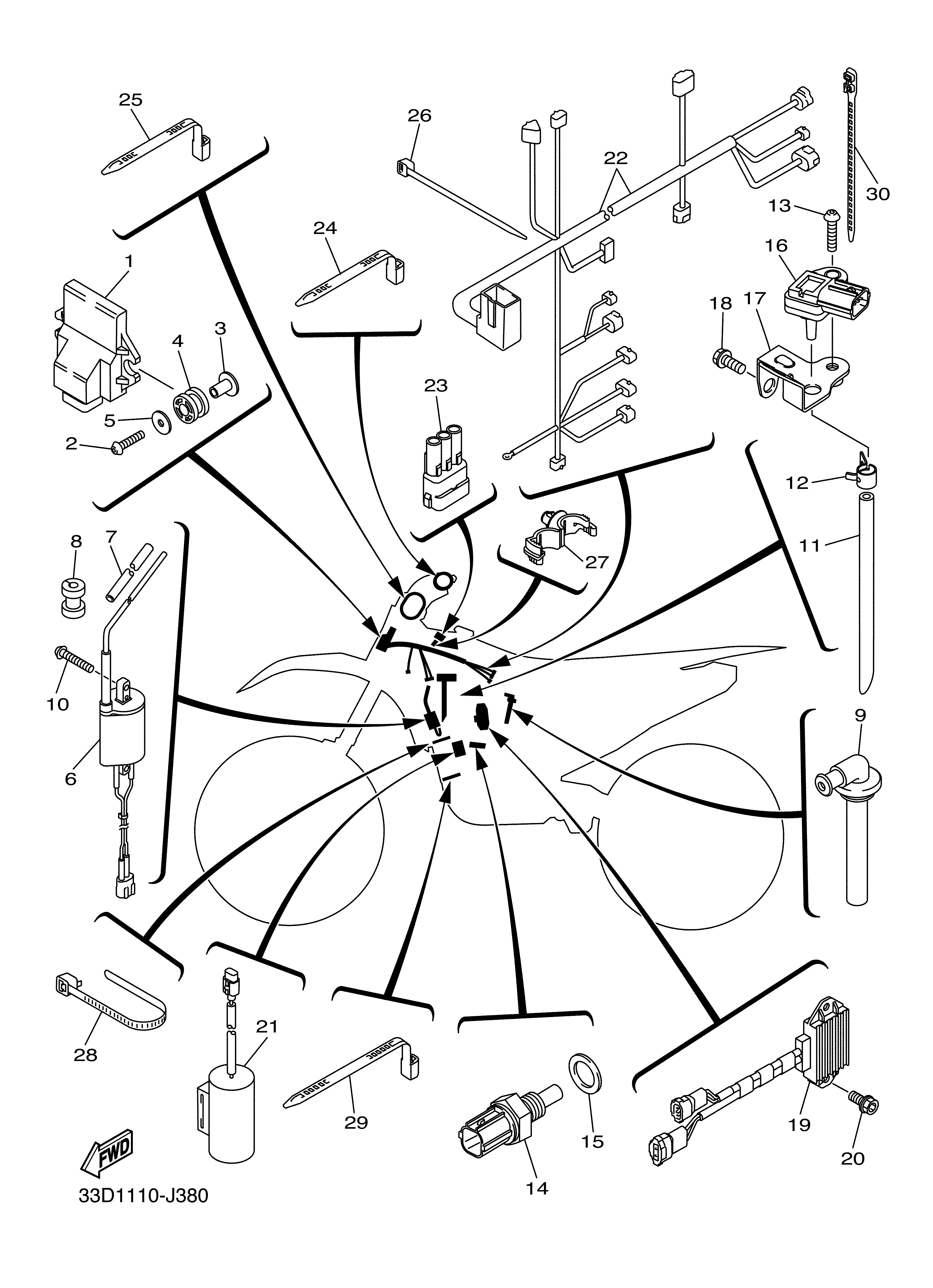 ELECTRICAL 1 Exploded diagrams