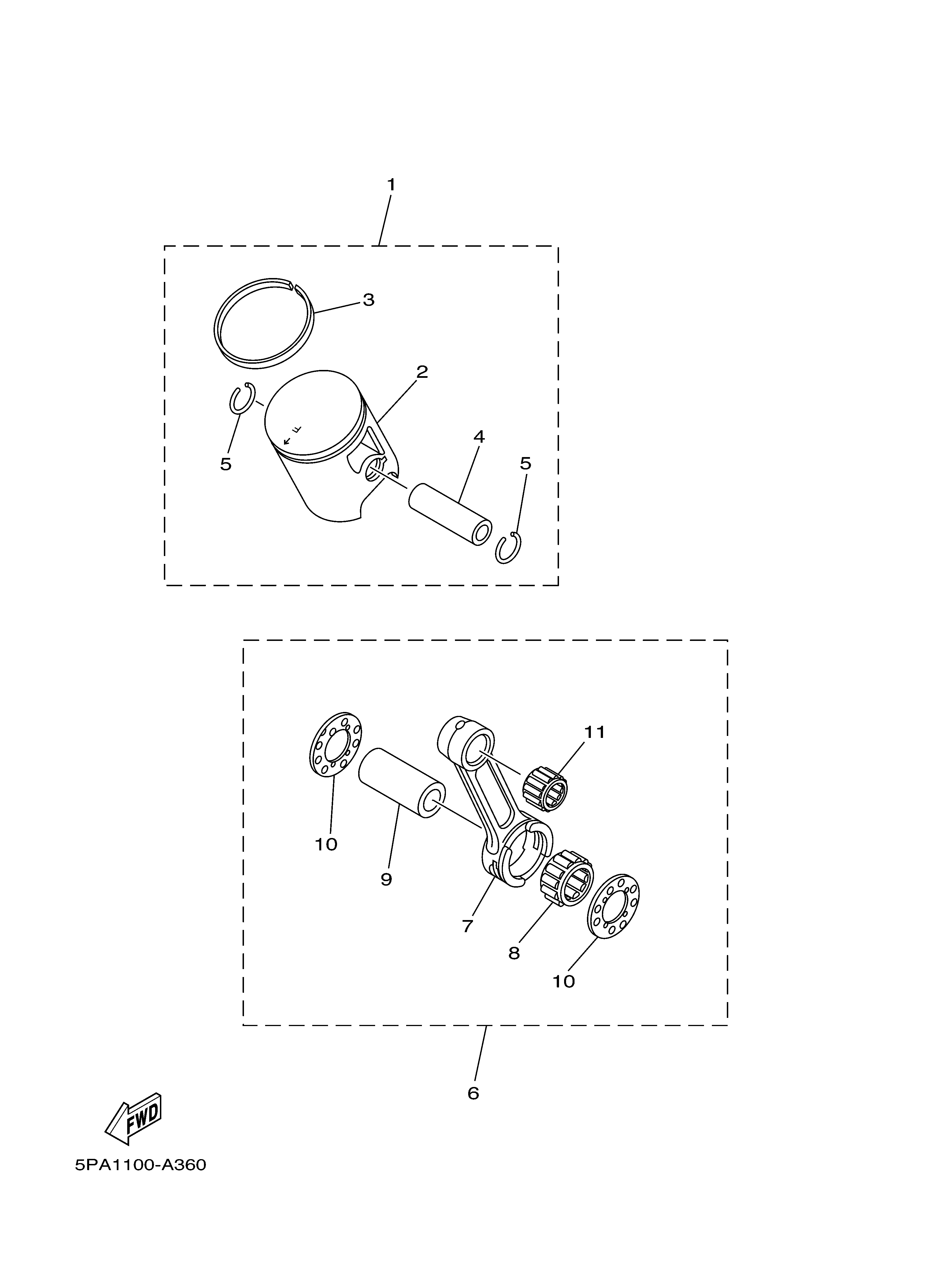 OPTIONAL PARTS 1 ภาพแยกชิ้นส่วน