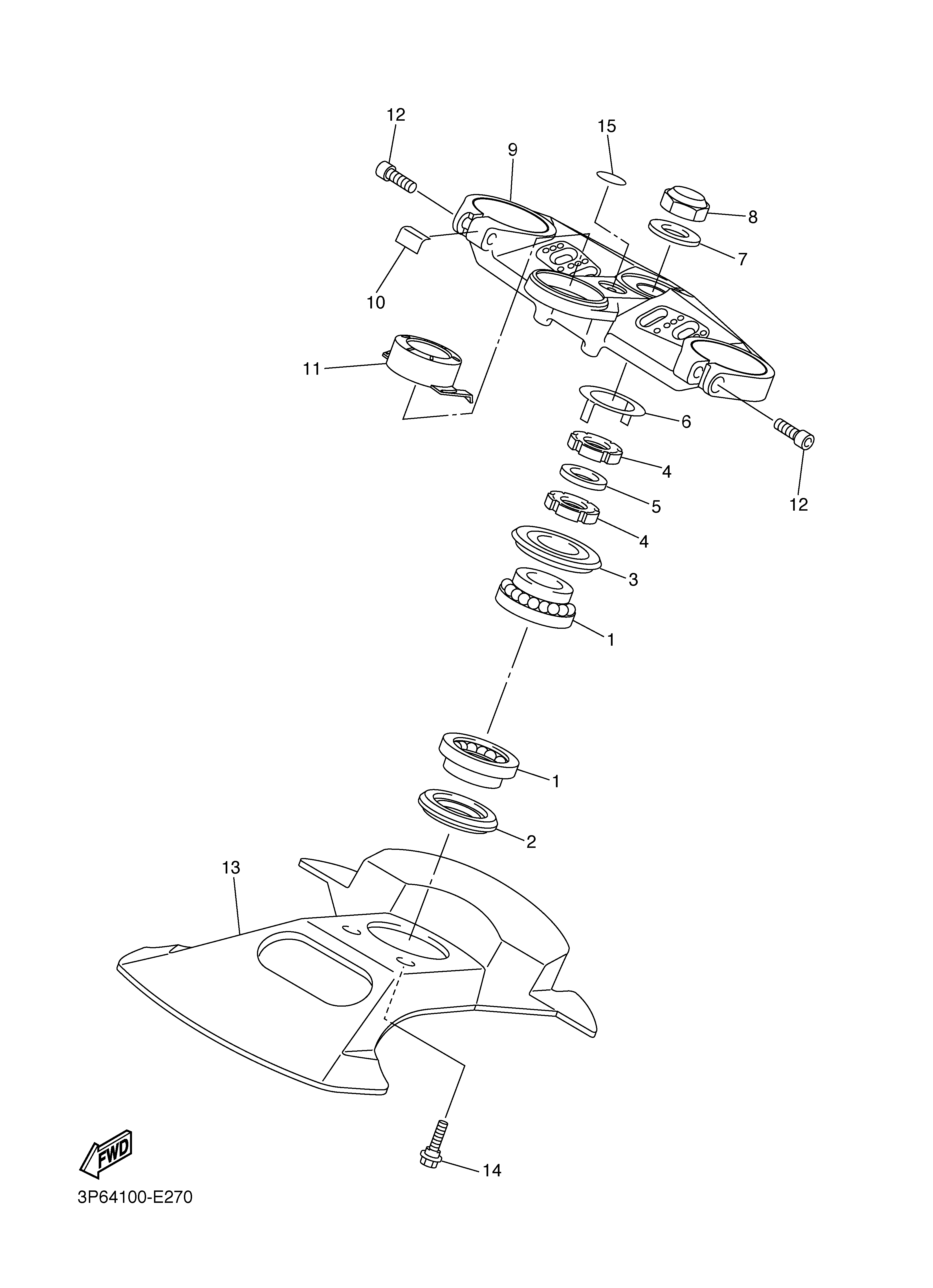 STEERING ภาพแยกชิ้นส่วน