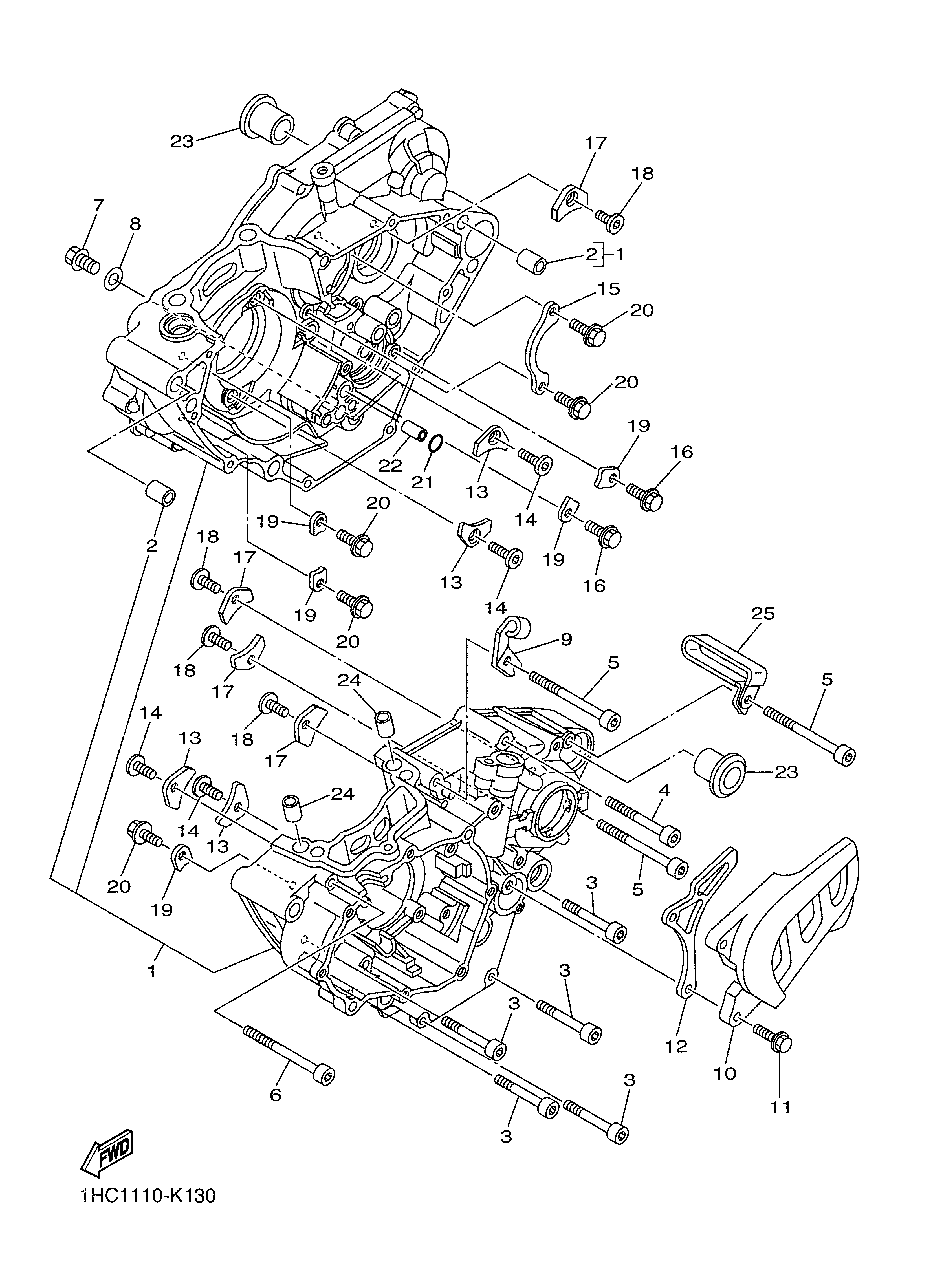 CRANKCASE Despieces