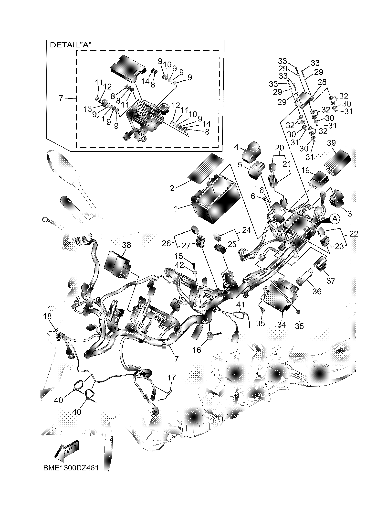 ELECTRICAL 1 Exploded diagrams