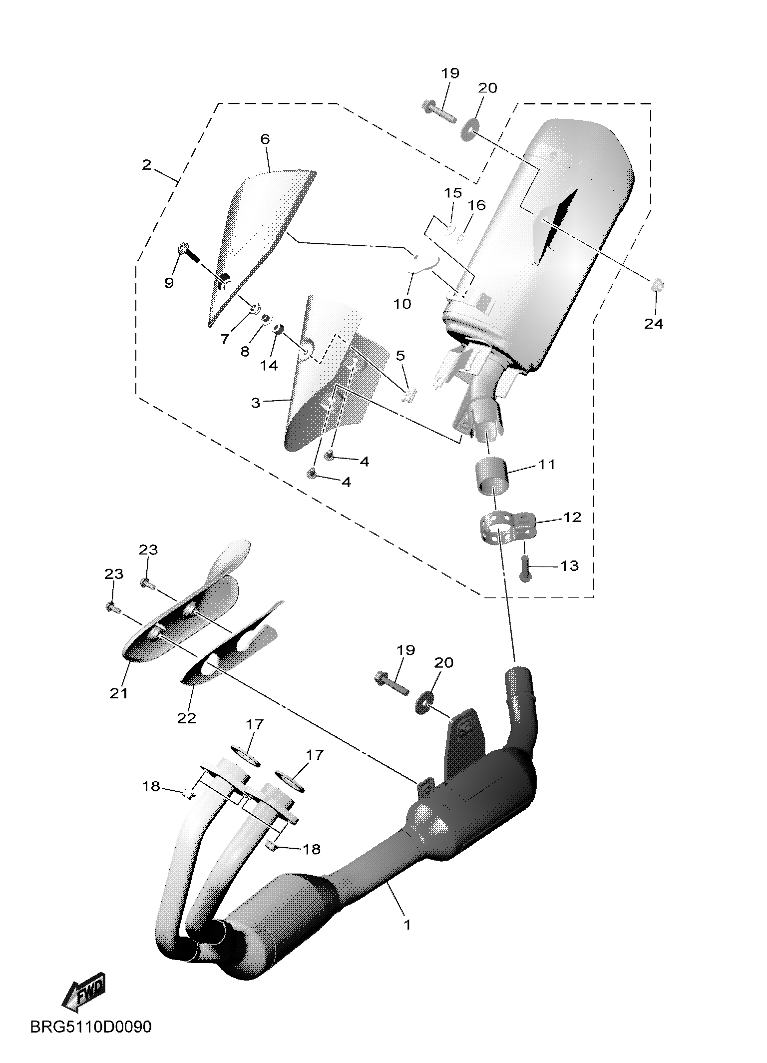 EXHAUST 爆炸图