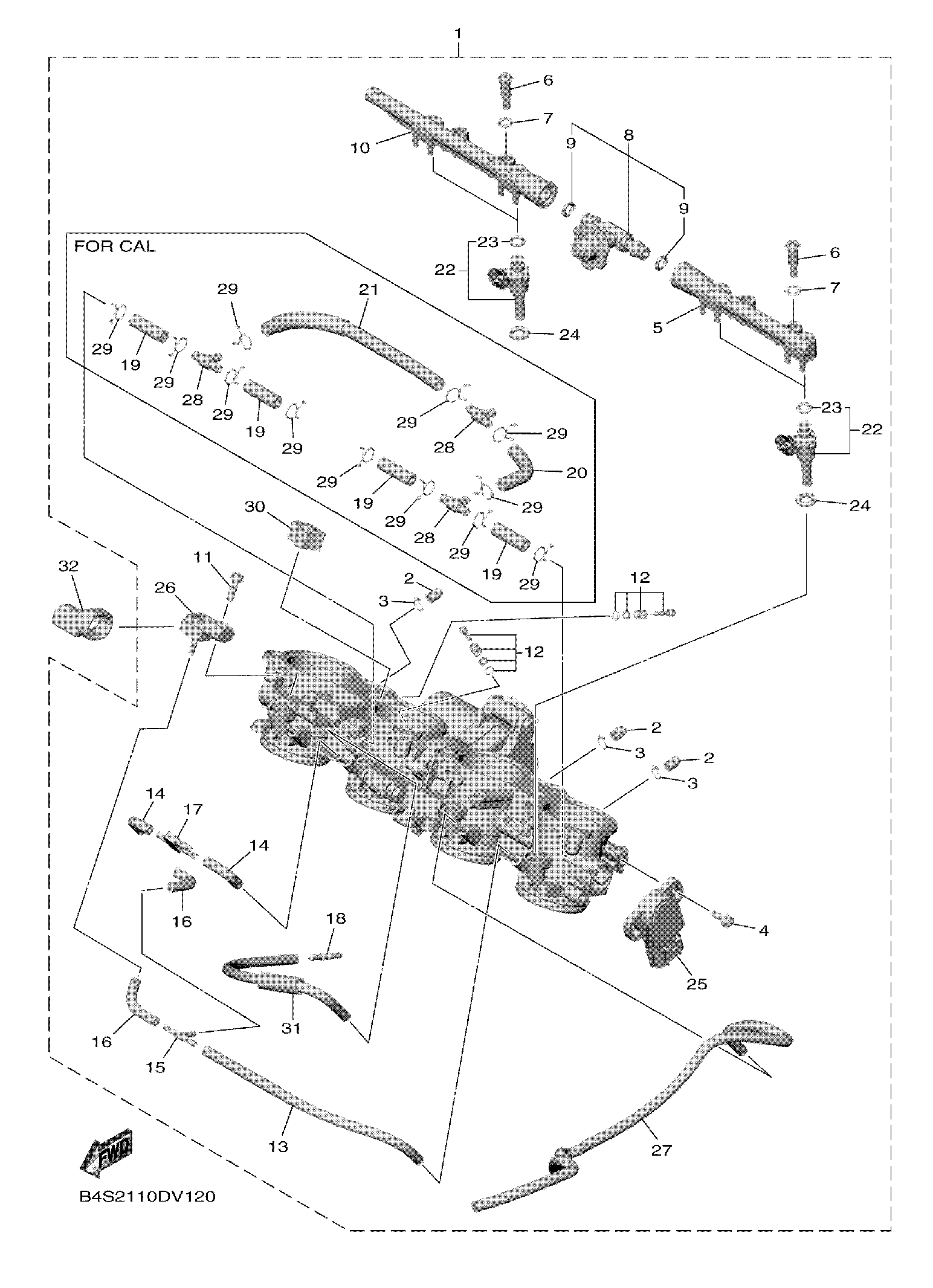 INTAKE 2 ภาพแยกชิ้นส่วน