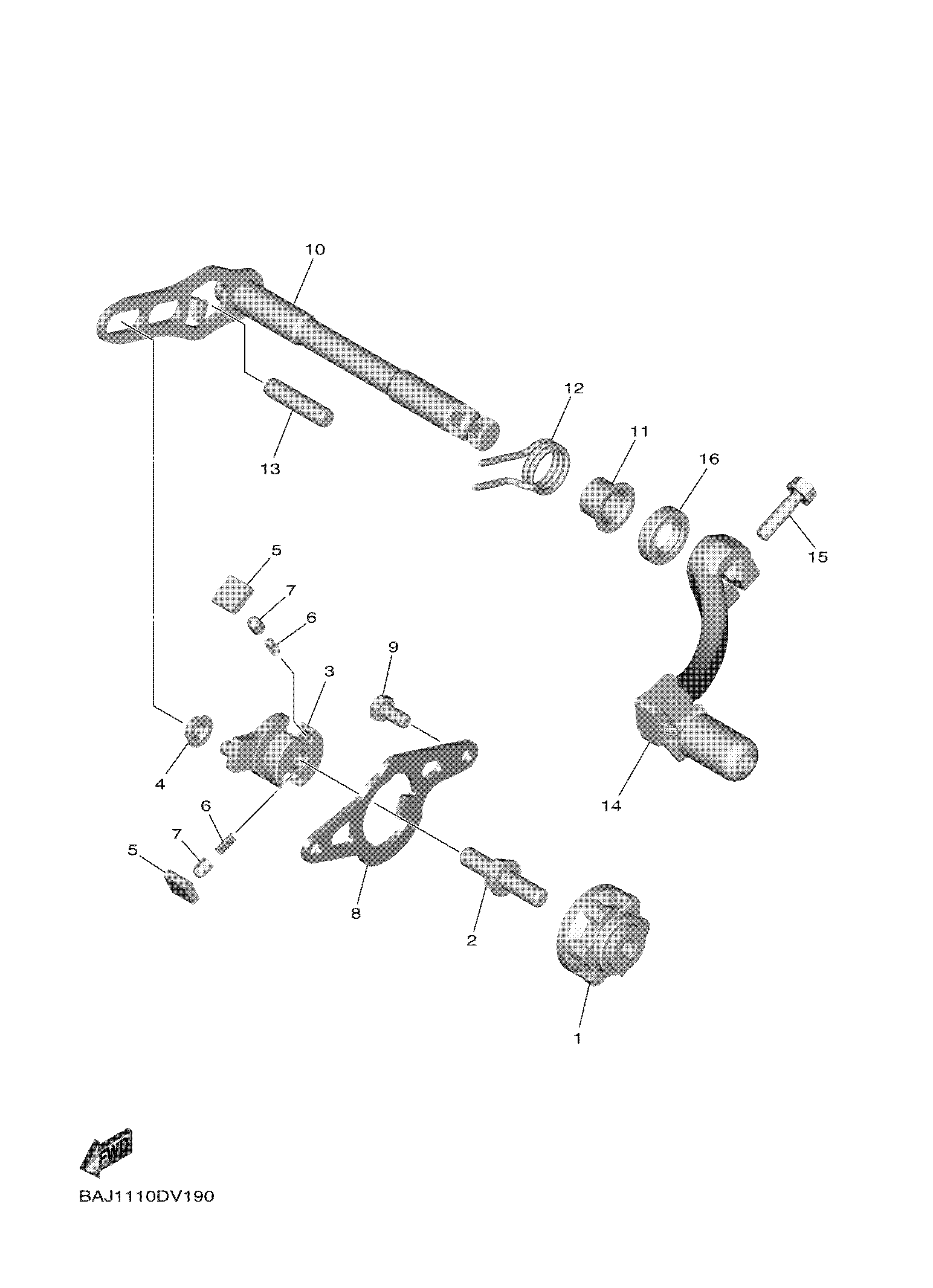 SHIFT SHAFT Despieces