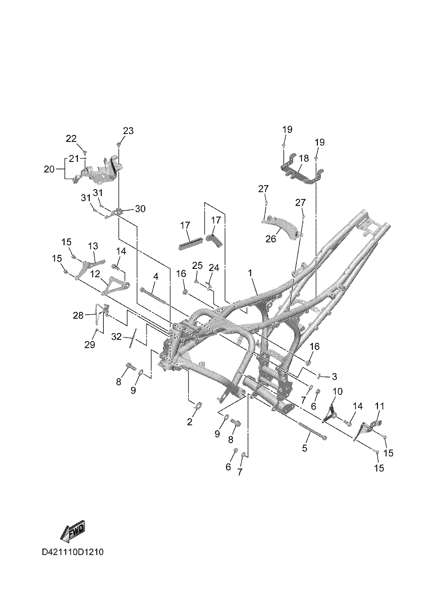 FRAME Sơ đồ tách chi tiết
