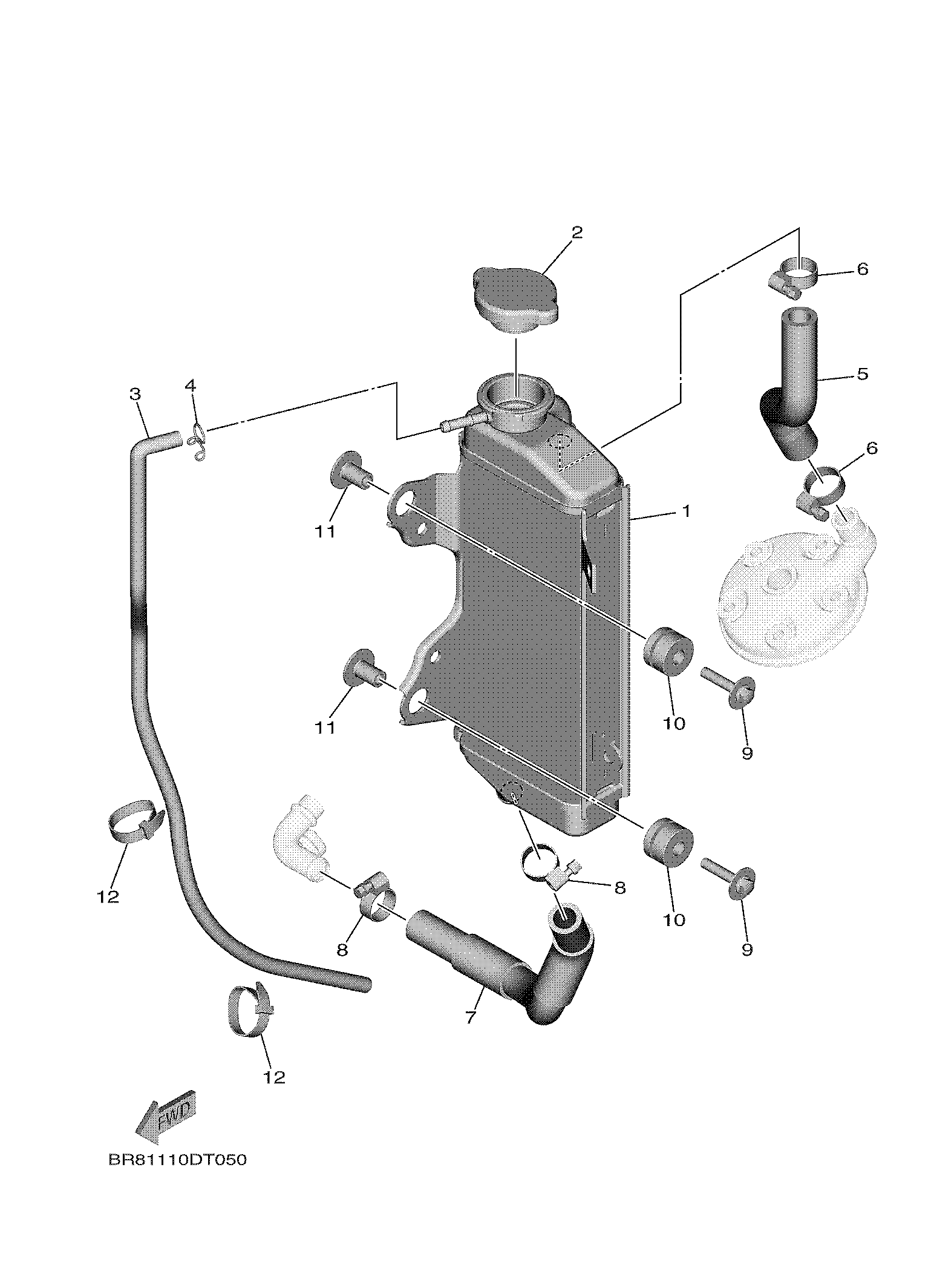 RADIATOR & HOSE Despieces