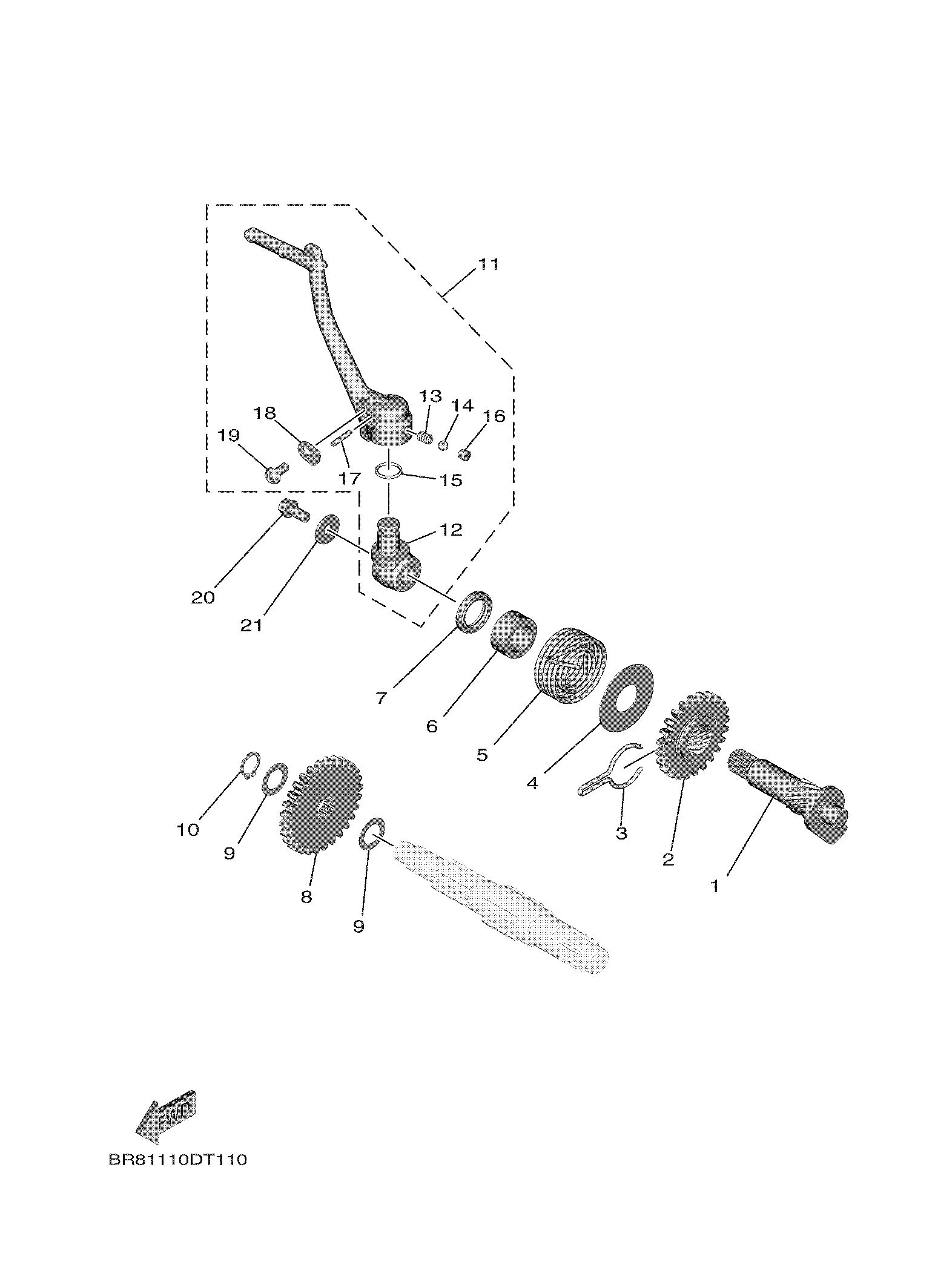 STARTER Exploded diagrams