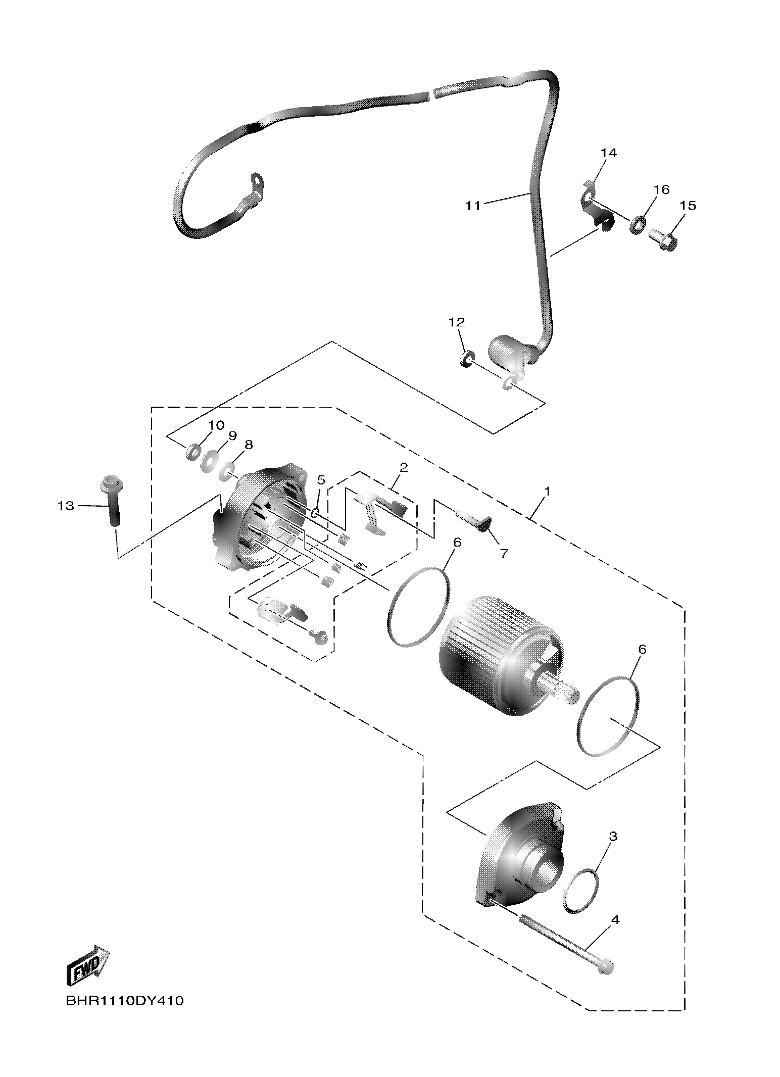STARTING MOTOR Despieces