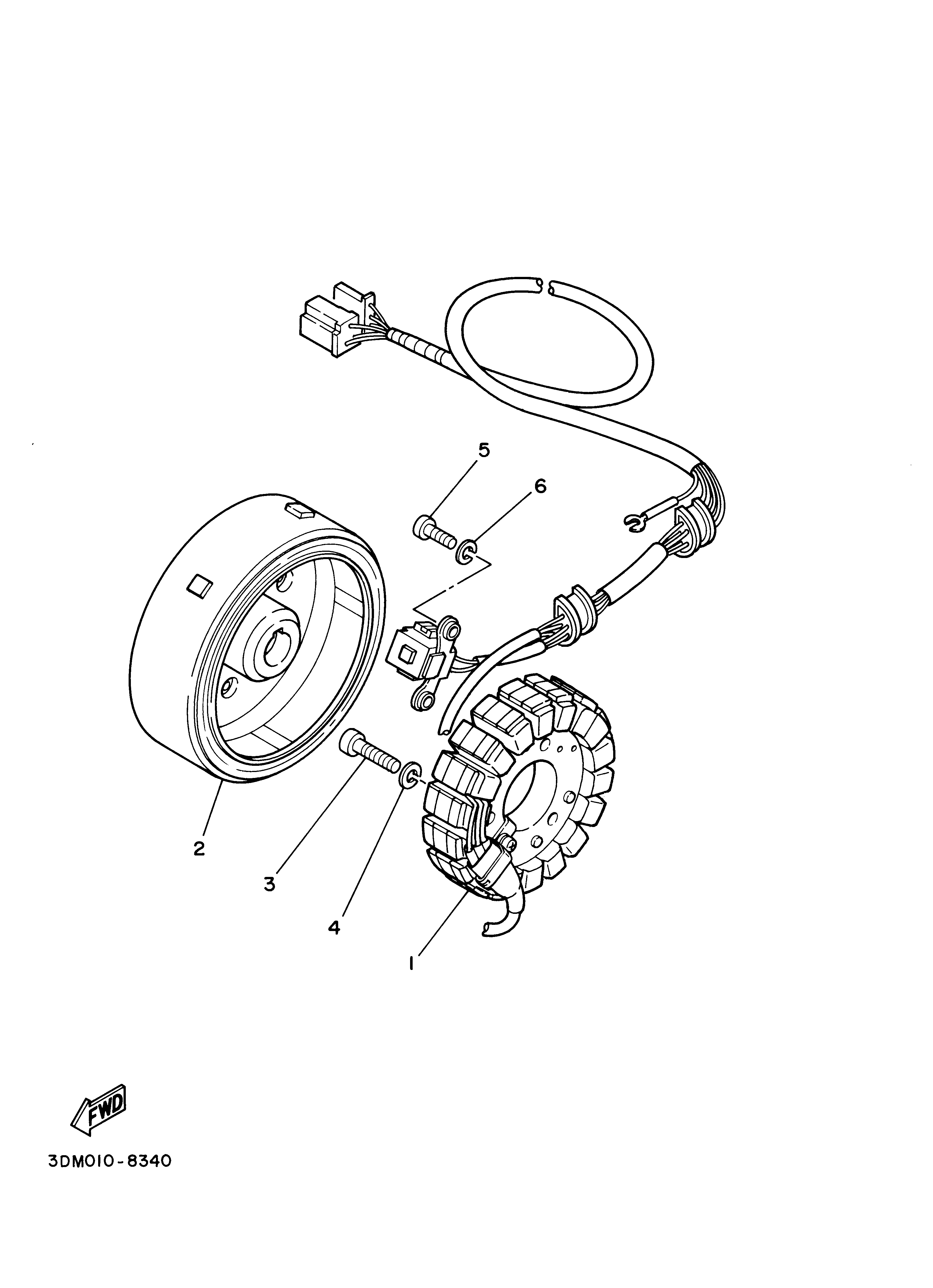 GENERATOR Exploded diagrams