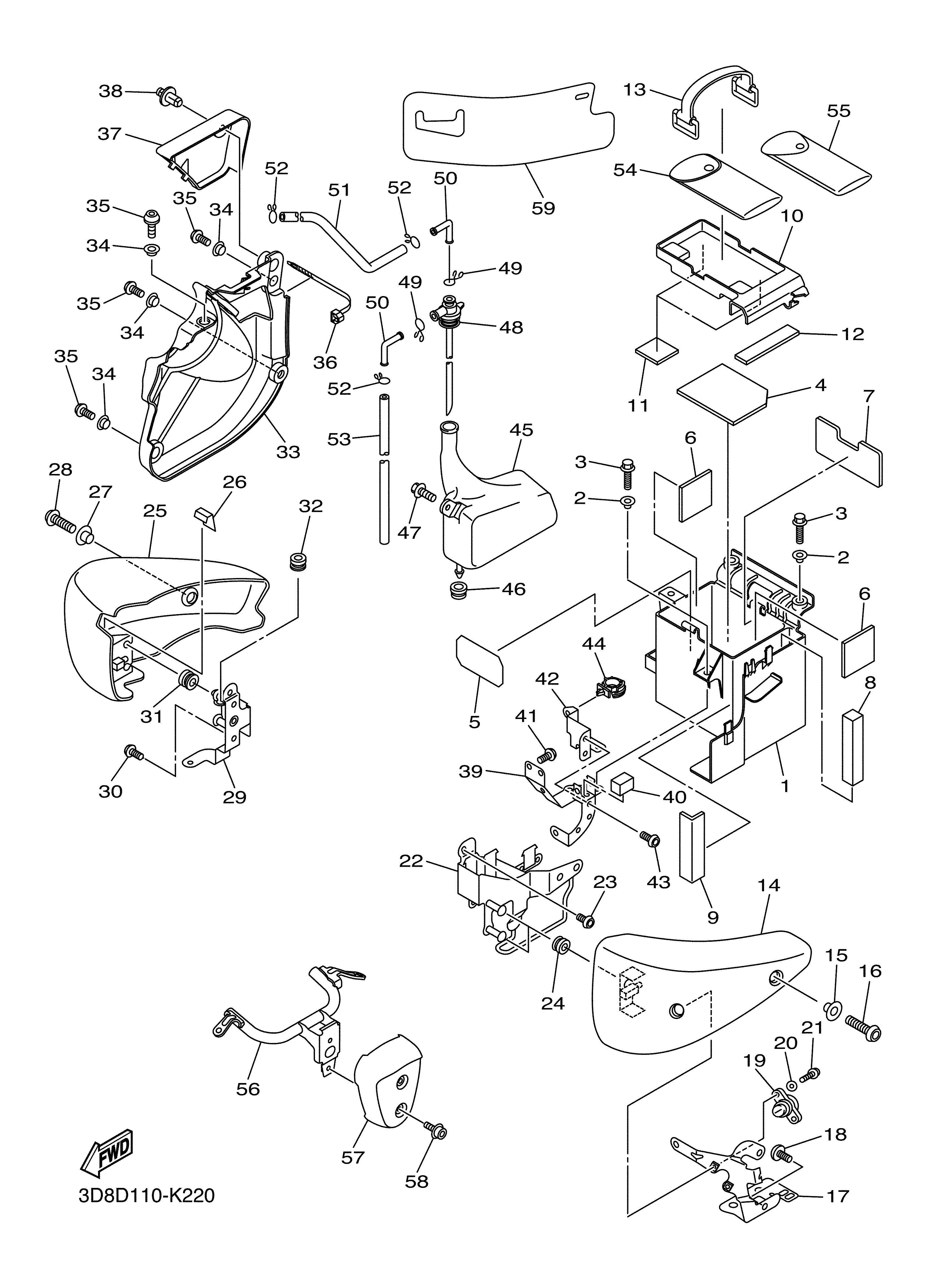 SIDE COVER Despieces
