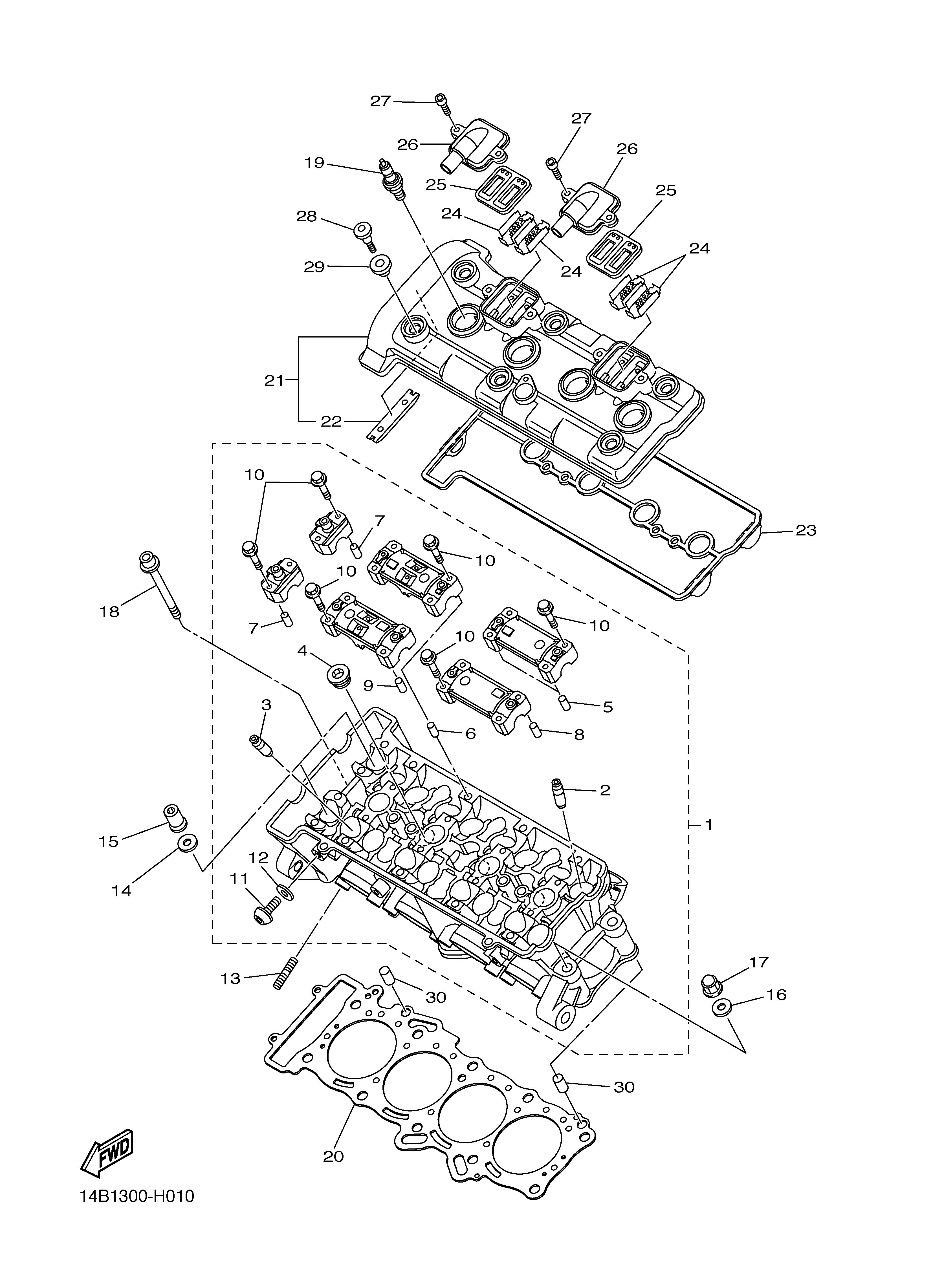 CYLINDER HEAD Despieces