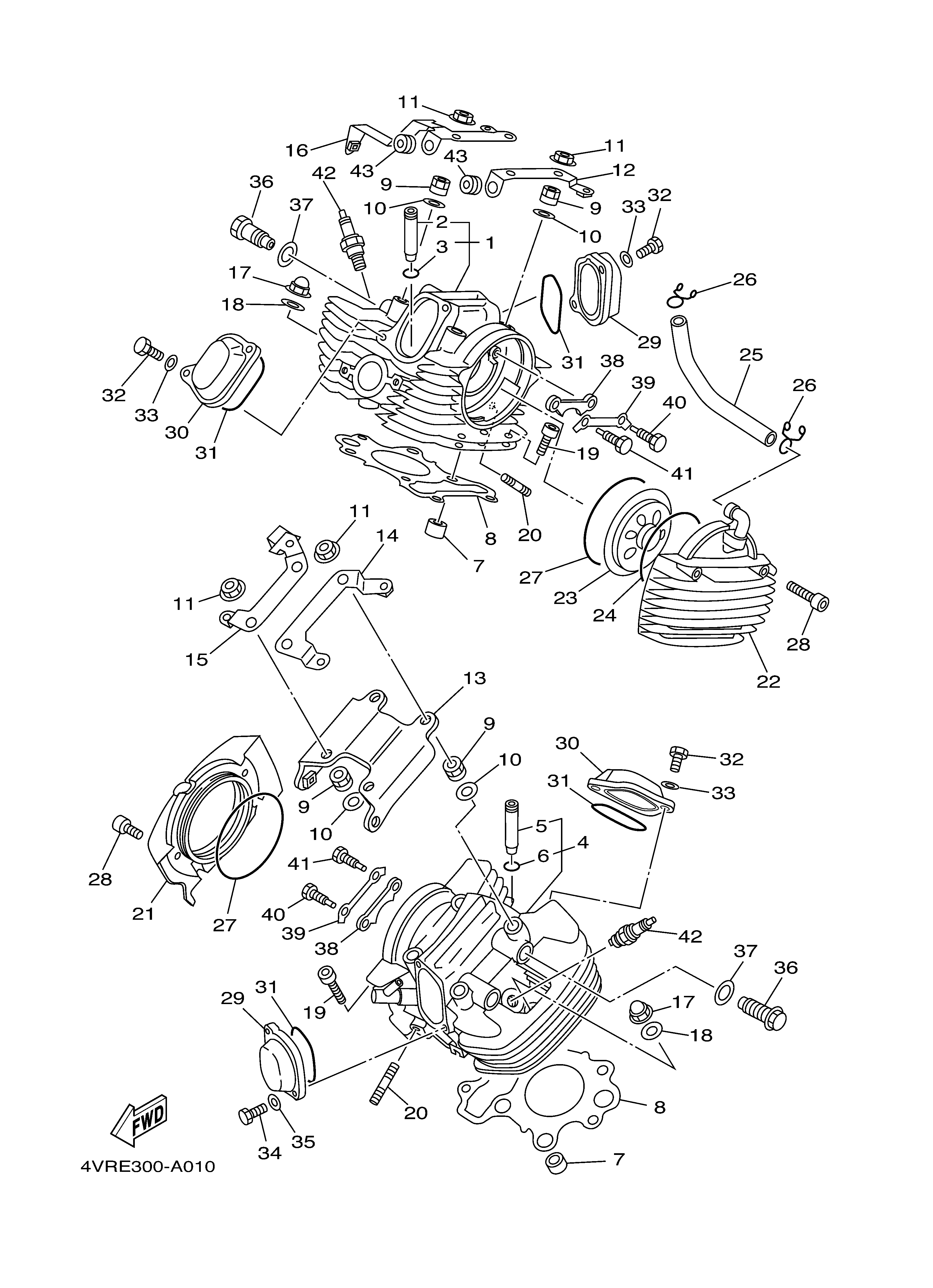 CYLINDER HEAD Despieces
