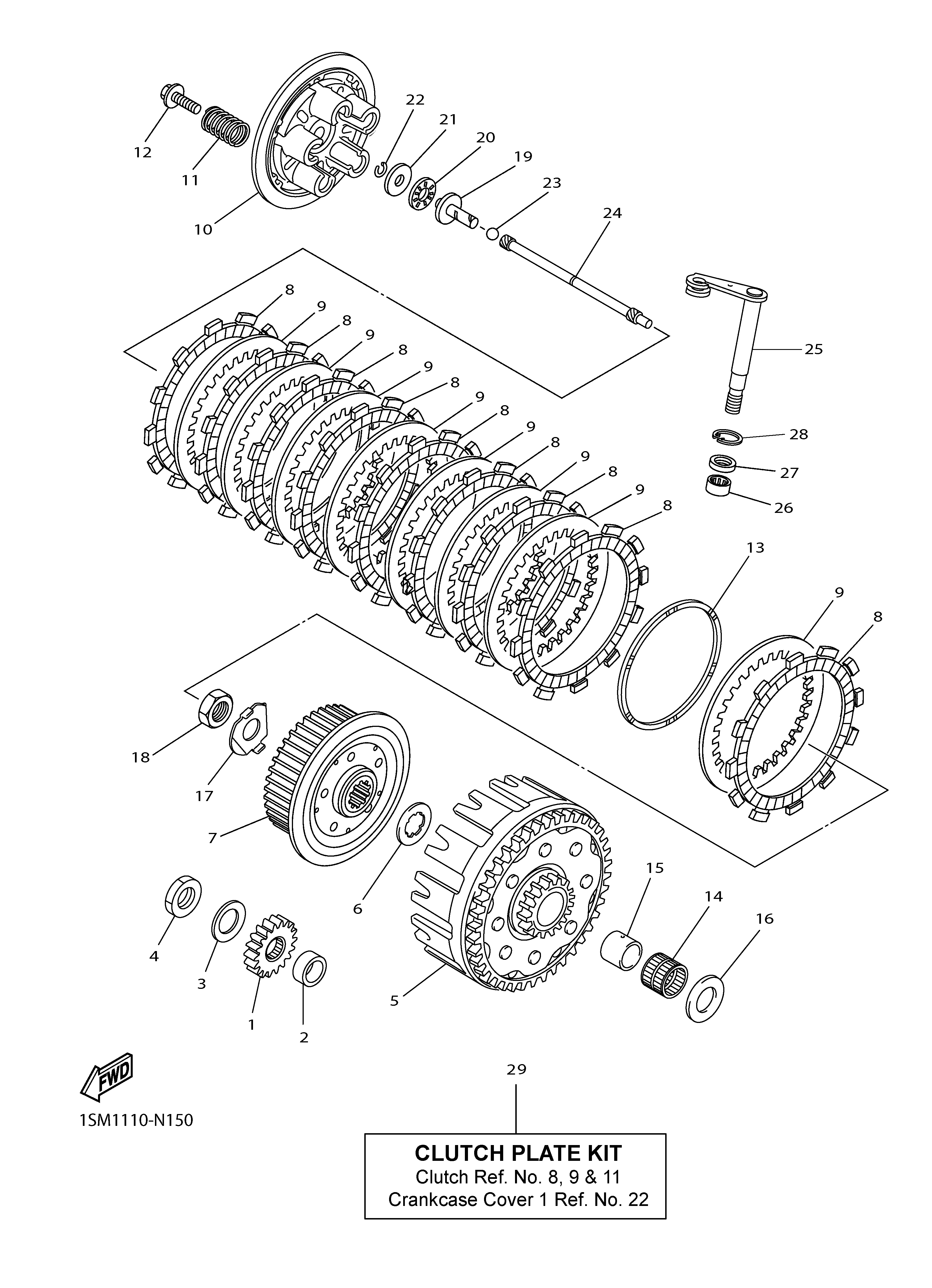 CLUTCH Despieces