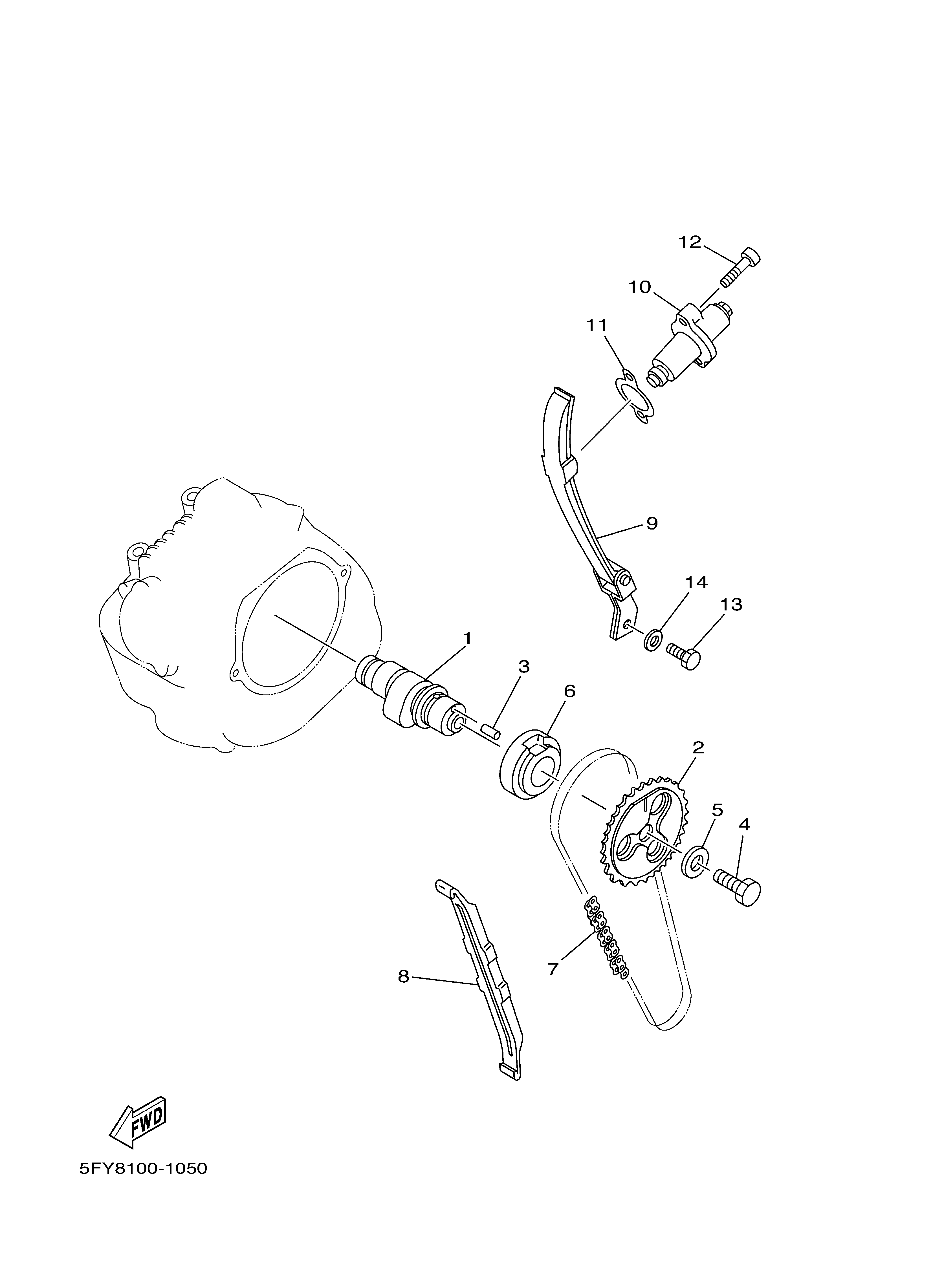 CAMSHAFT CHAIN Vistas explodidas
