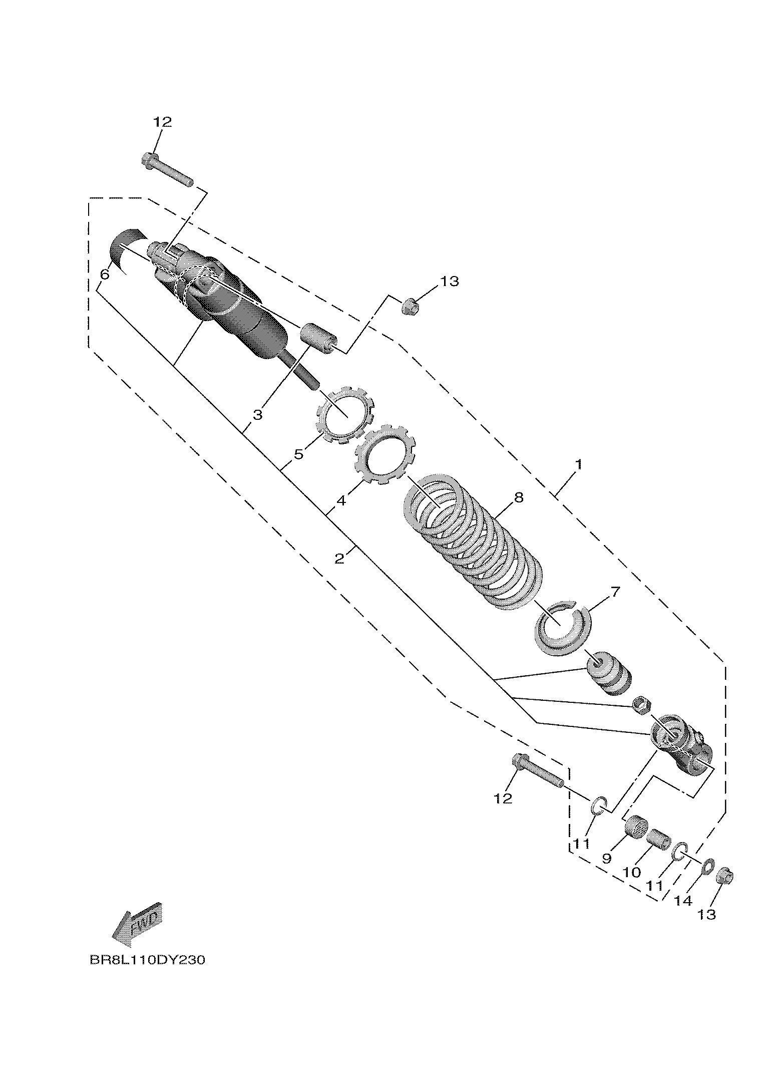 REAR ARM & SUSPENSION ภาพแยกชิ้นส่วน