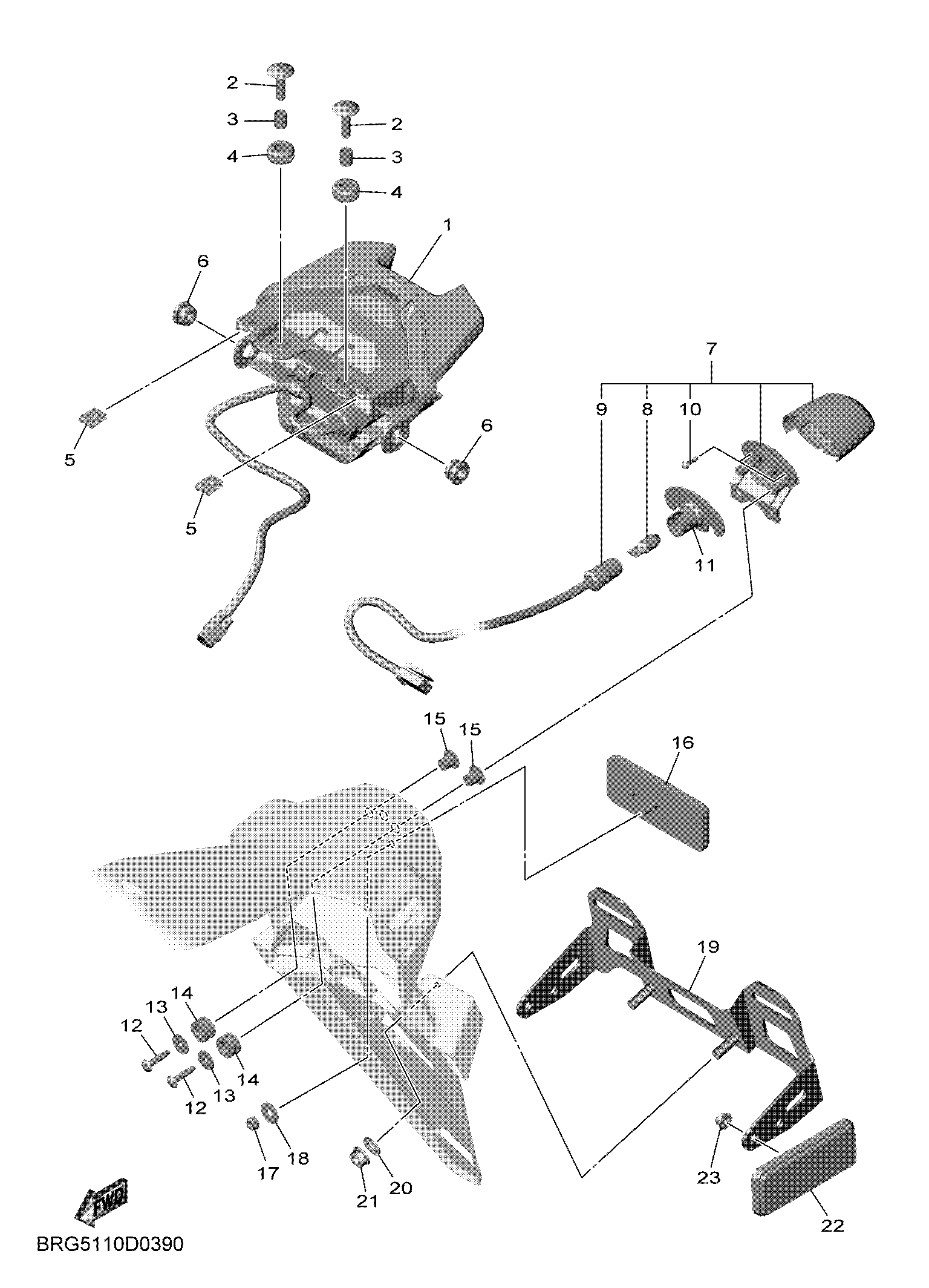 TAILLIGHT Exploded diagrams