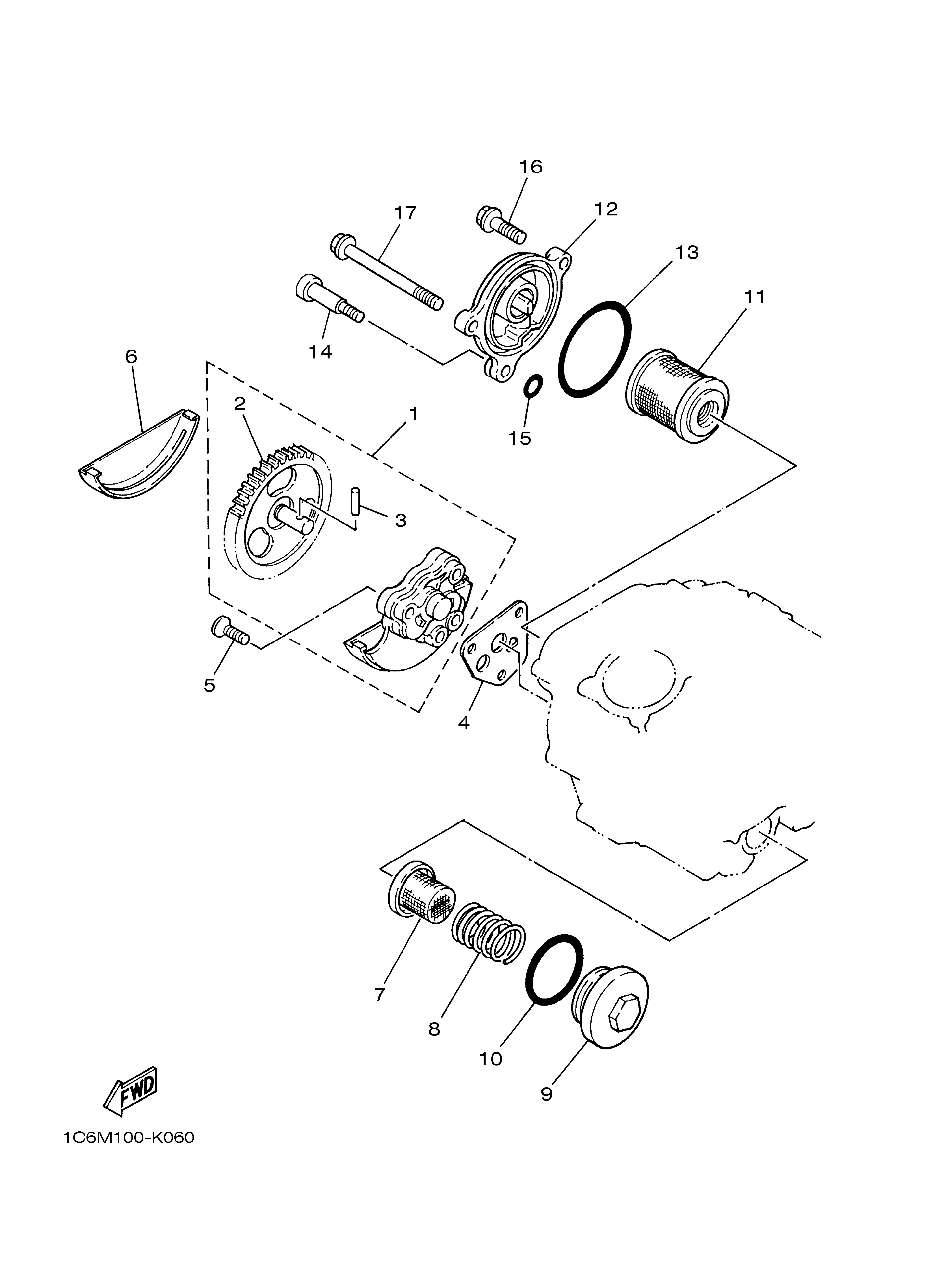 OIL PUMP Despieces