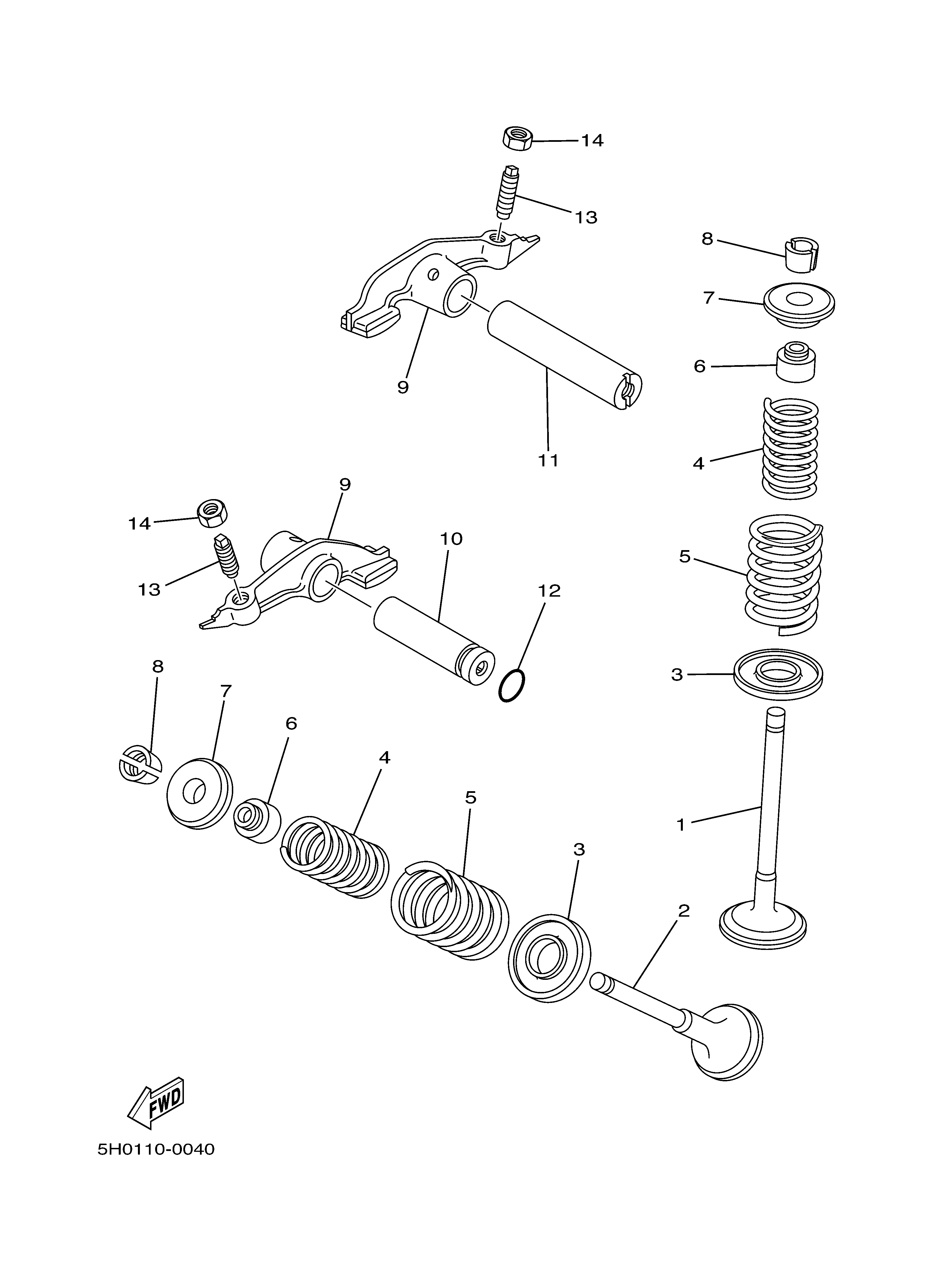 VALVE Sơ đồ tách chi tiết