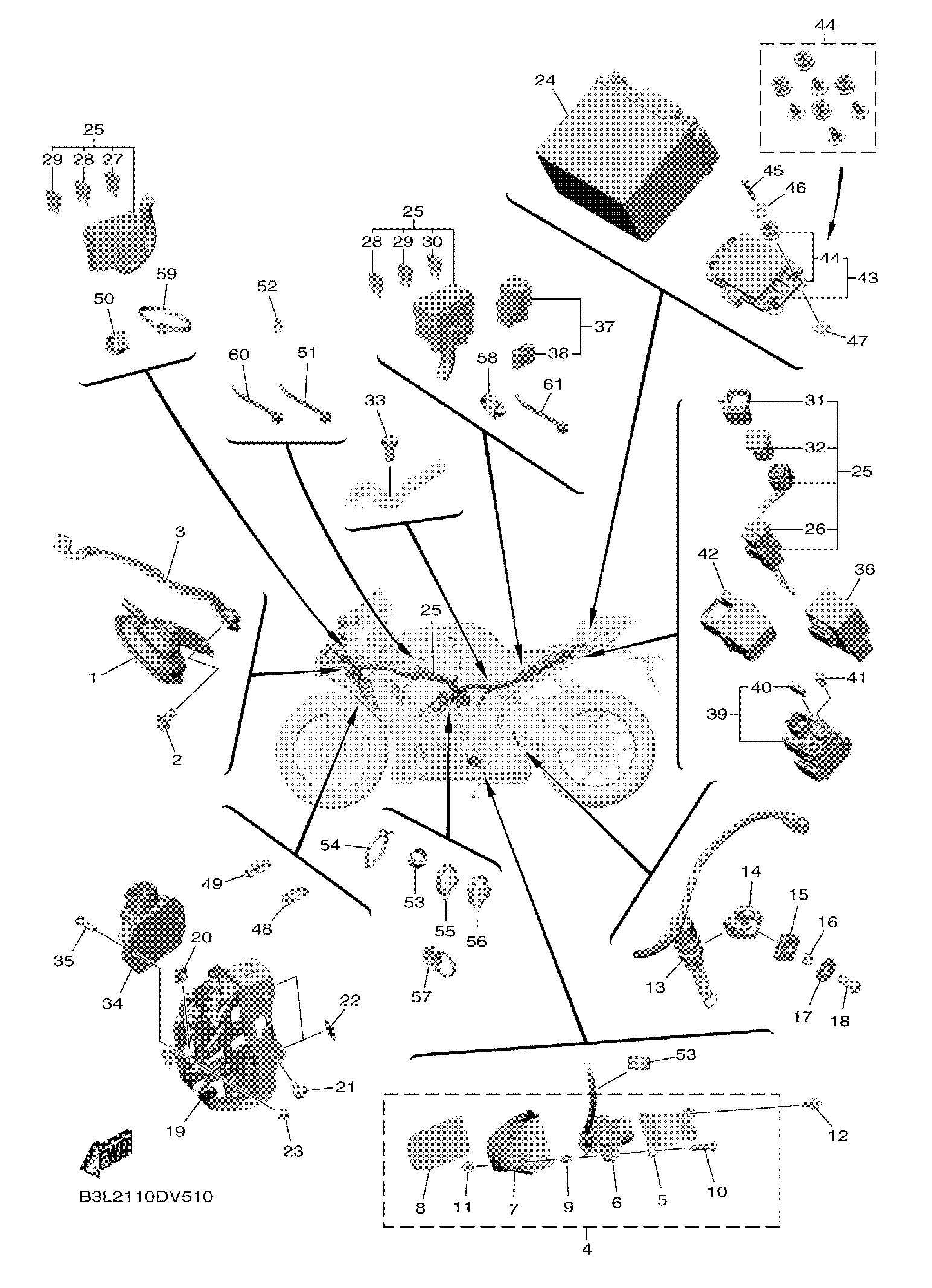 ELECTRICAL 2 ภาพแยกชิ้นส่วน