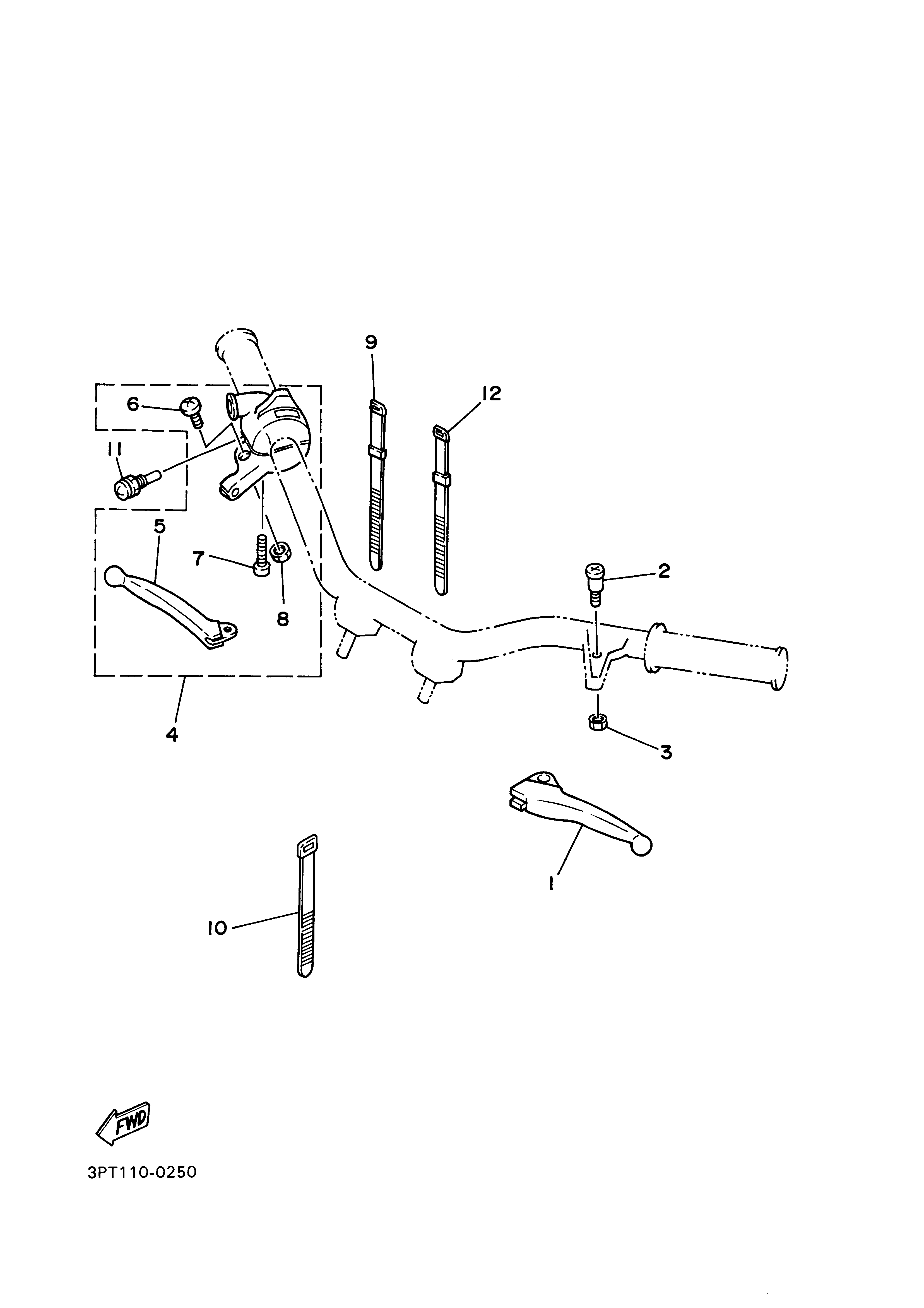 HANDLE SWITCH LEVER Vistas explodidas