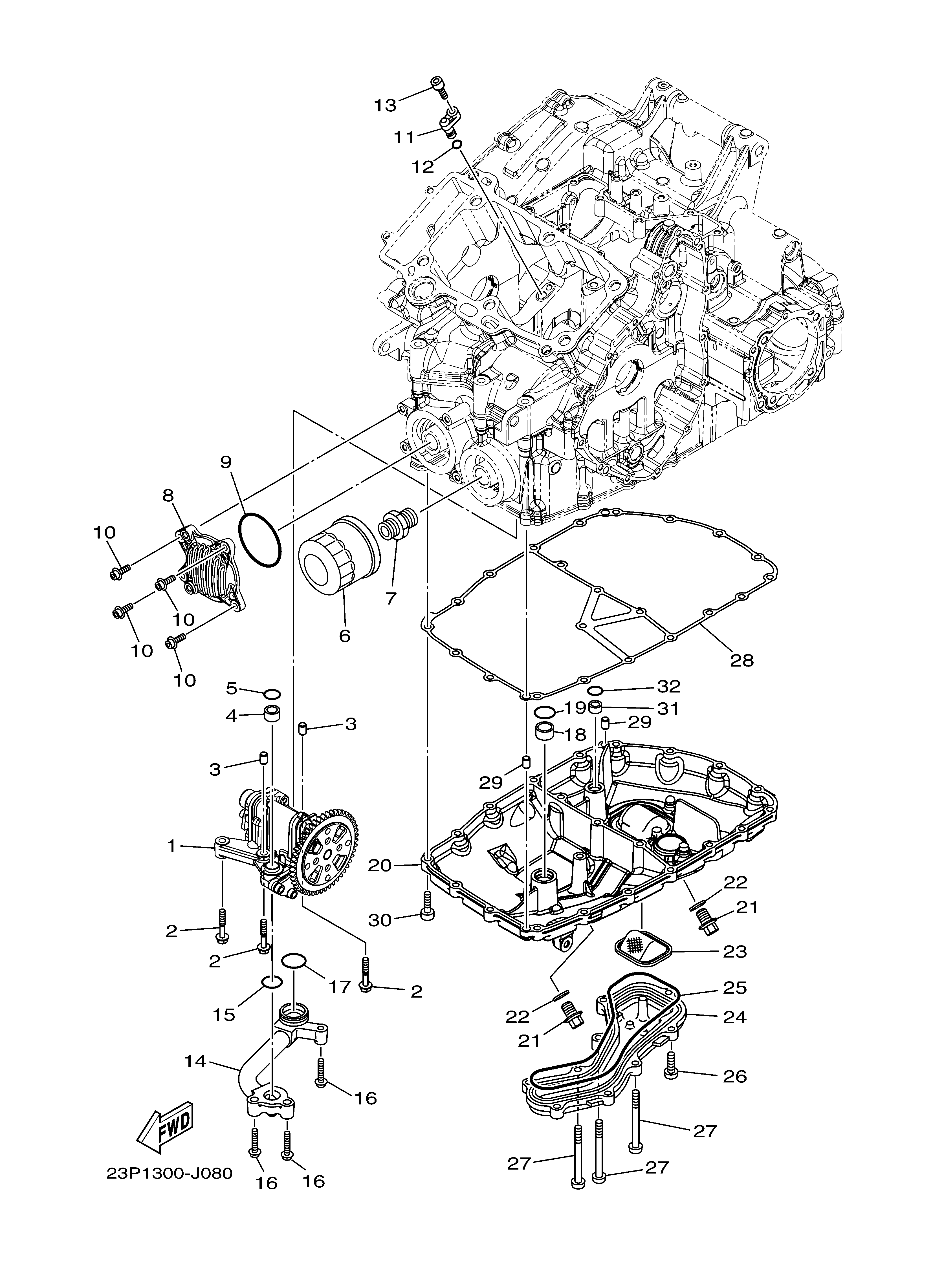 OIL PUMP Despieces