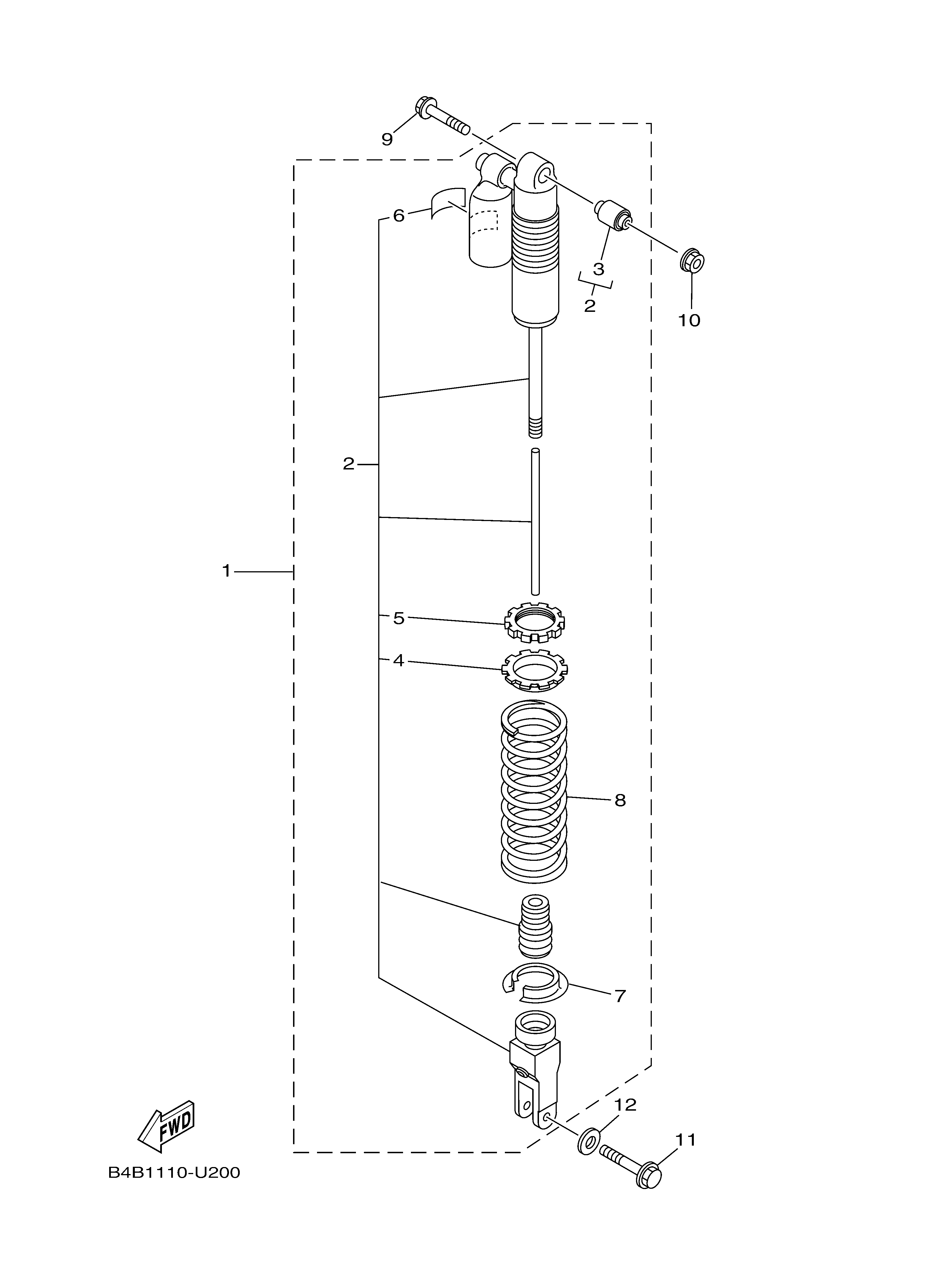 REAR ARM & SUSPENSION 爆炸图