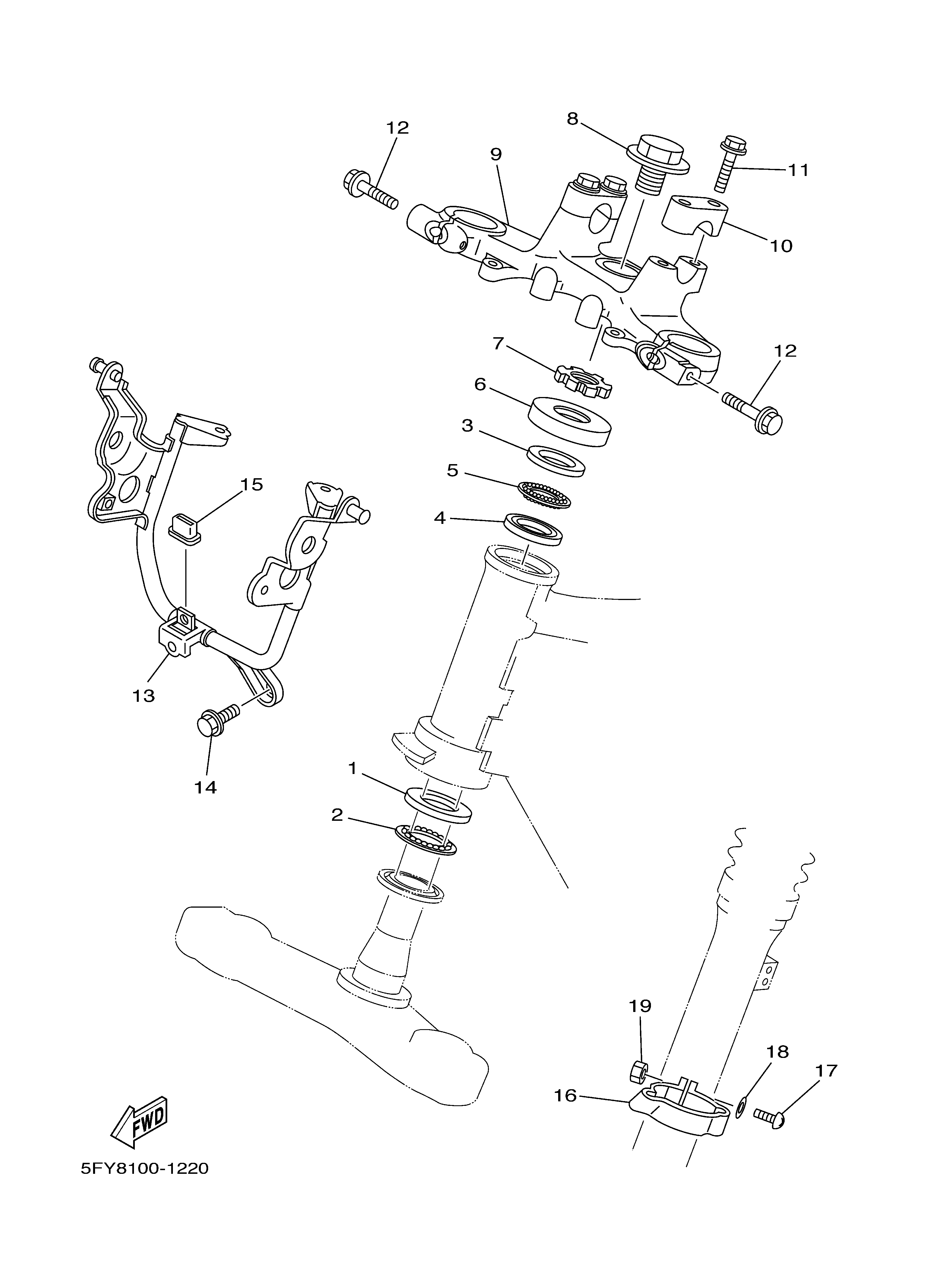STEERING Diagram terurai